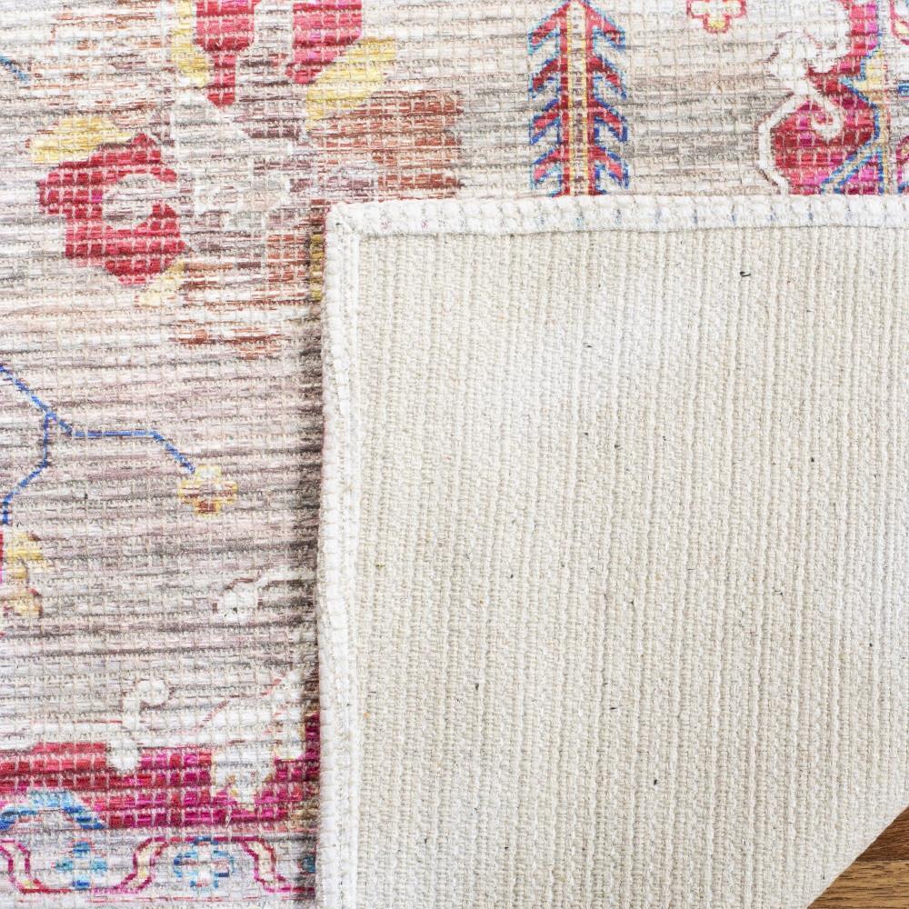 Saffron SFN204 Power Loomed Indoor Area Rug - Rust/Ivory - 5'x8' - Safavieh