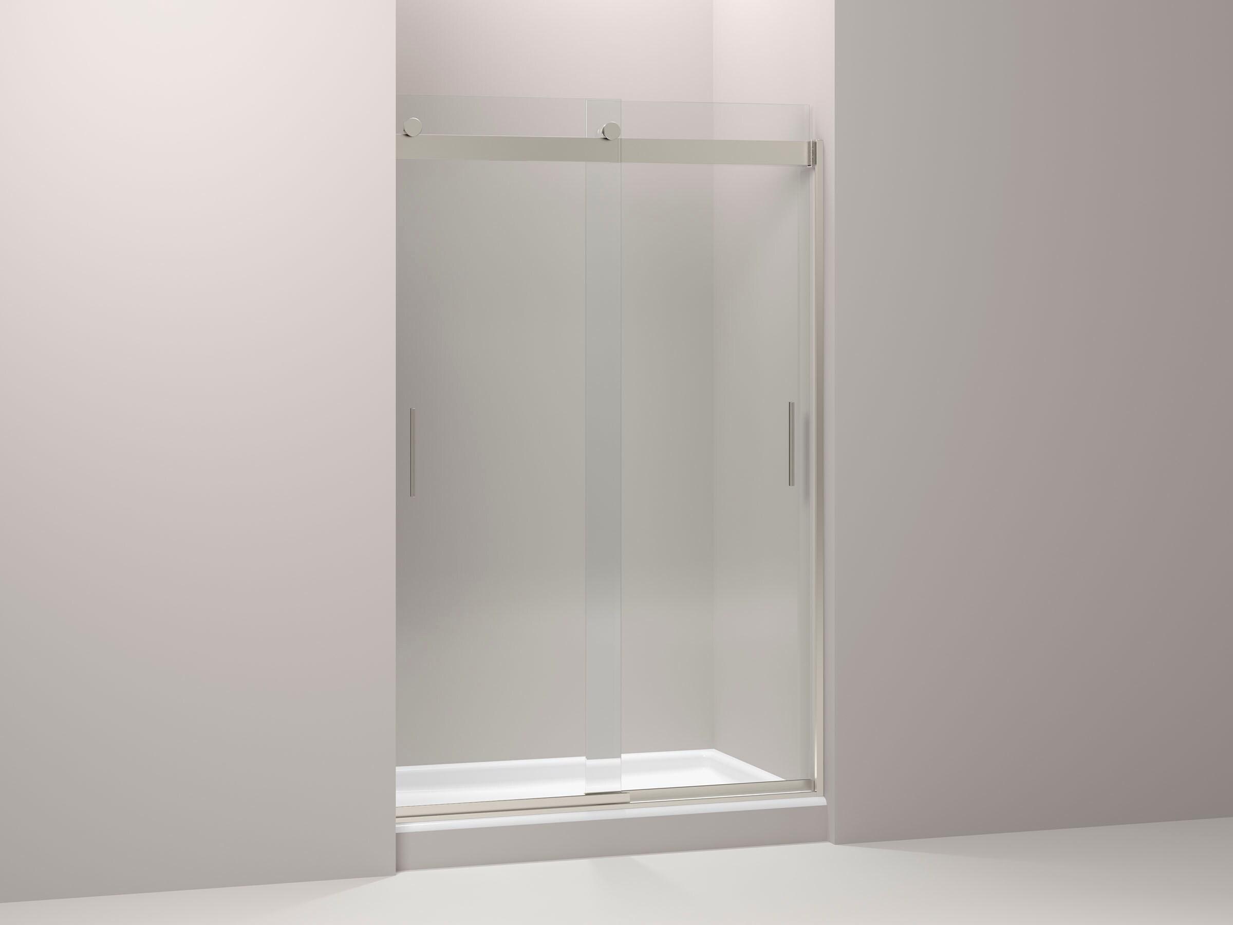 Levity 47.58" x 74" Bypass Shower Door with CleanCoat® Technology