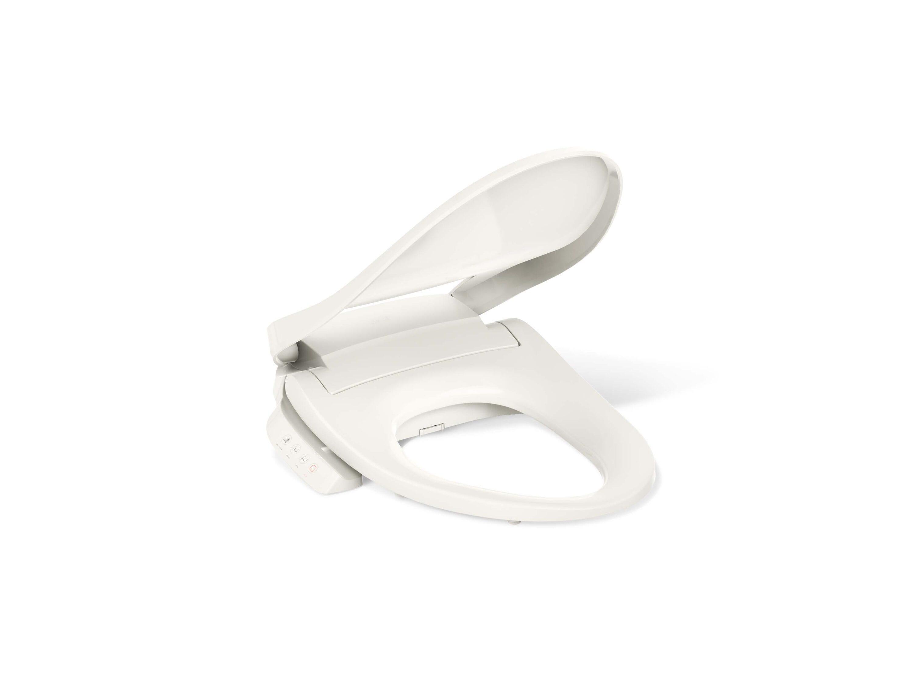 PureWash E545 Elongated Heated Bidet Toilet Seat, Electric Bidets for Existing Toilets