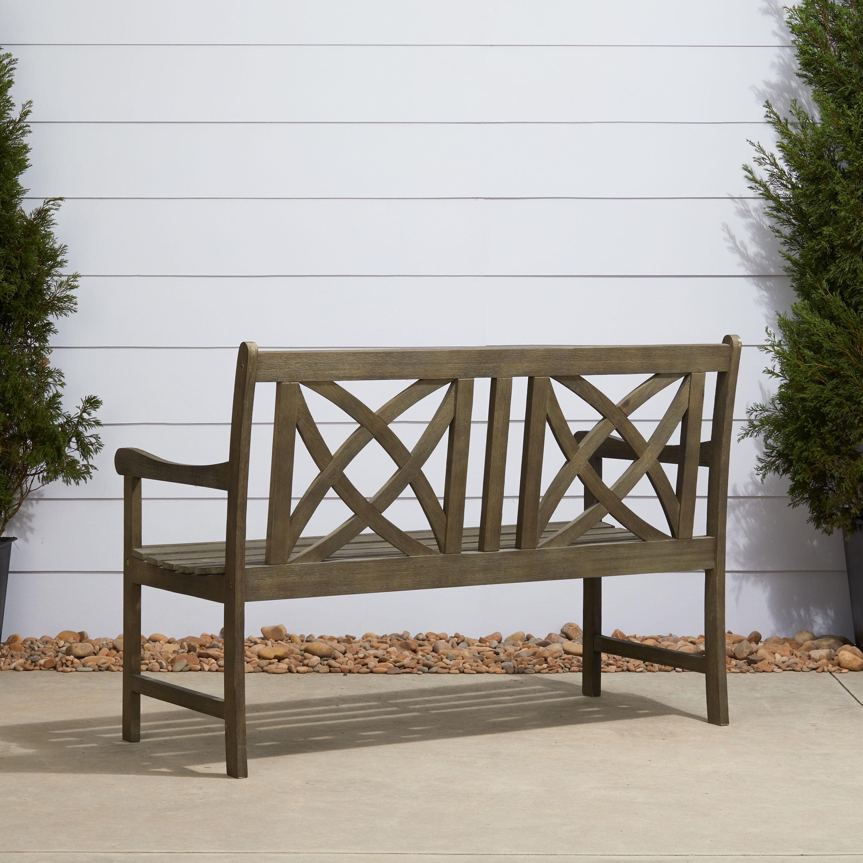 Wood Outdoor Bench