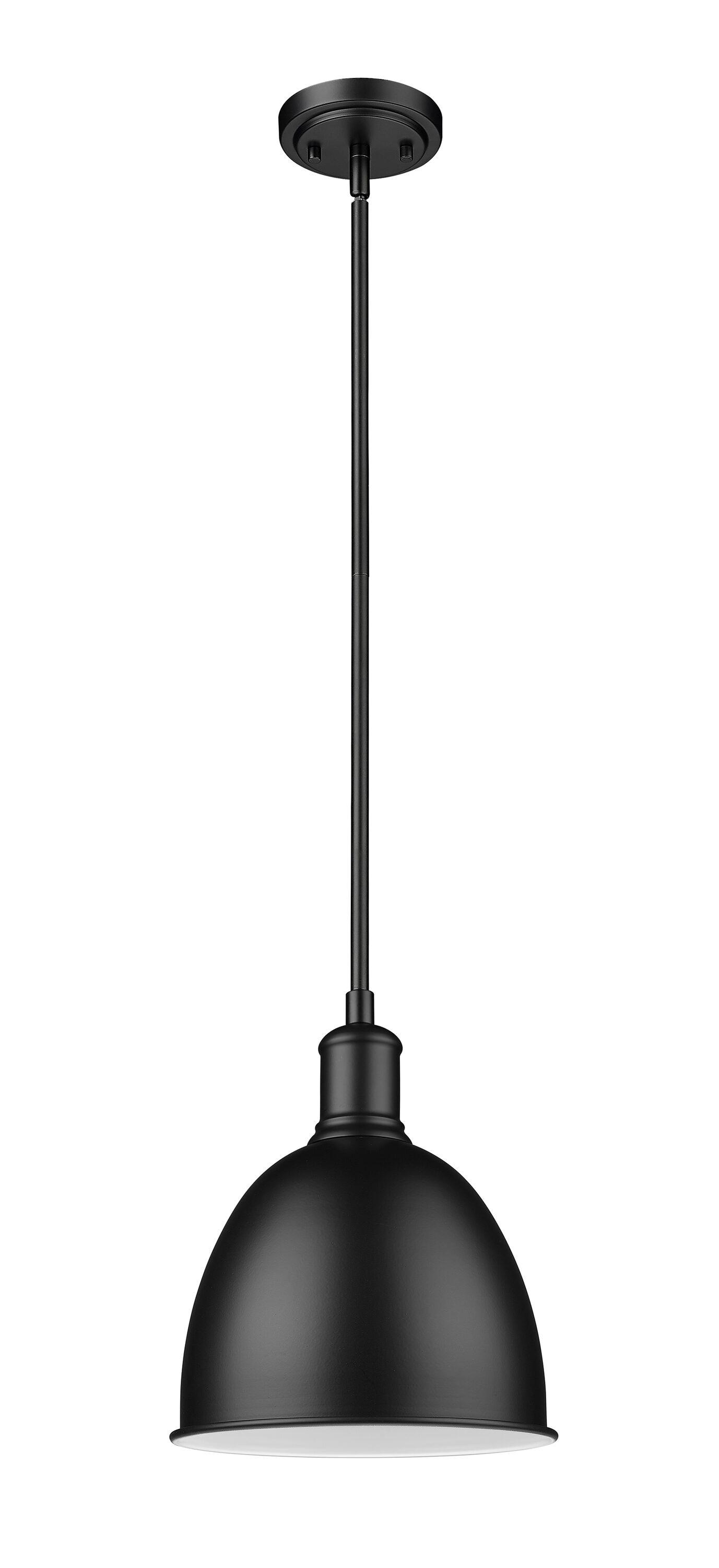 Z-Lite Sawyer 1 - Light Pendant in  Matte Black