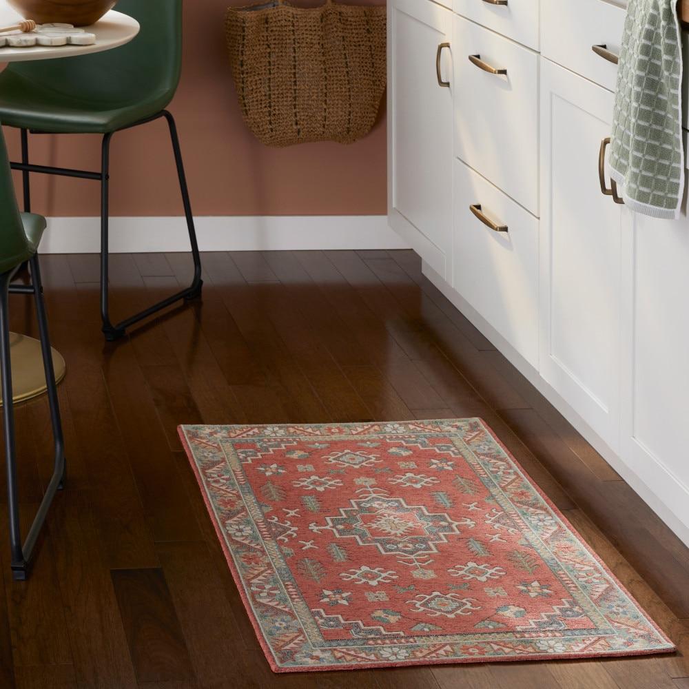 TOWN & COUNTRY LUXE Livie Everwash Non-Slip Backing Kitchen Mat