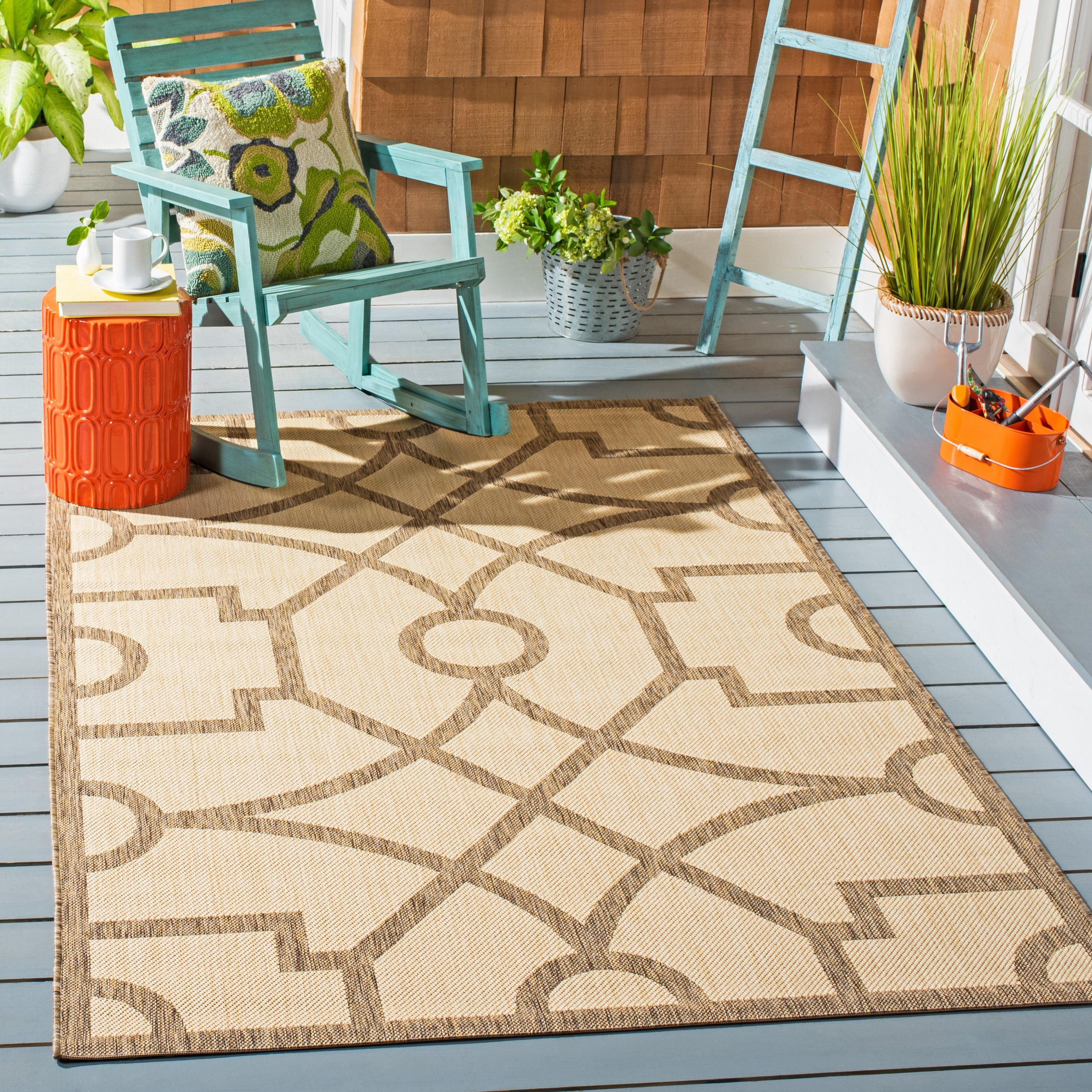 Martha Stewart Performance Geometric Rug