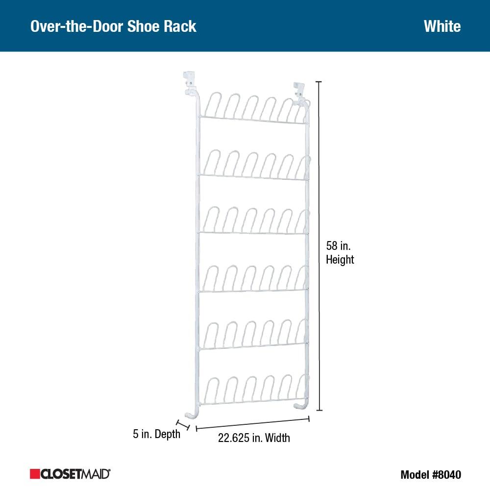 18 Pair Overdoor Shoe Organizer