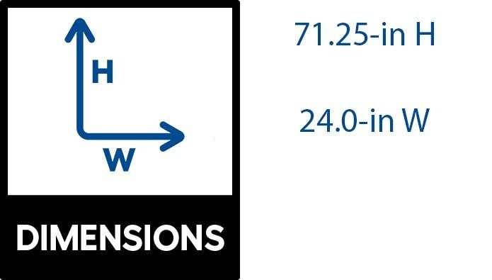 Wyndham Collection Sheffield Solid Wood Freestanding Linen Cabinet