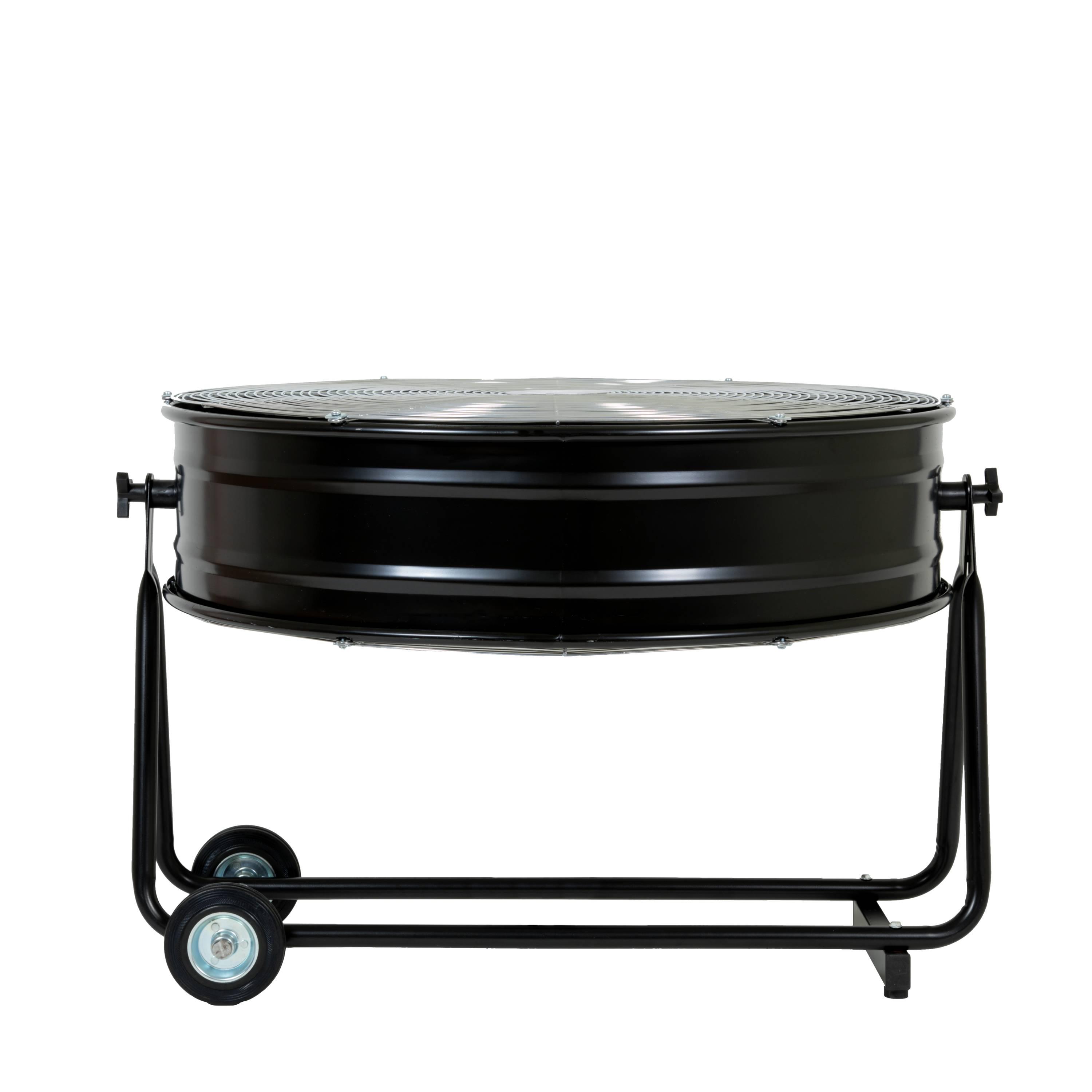 iLIVING 30 Inches High Velocity Drum Fan Industrial, Commercial, (Residential) Air Circulator for Garage, Shop, Patio, Barn, Greenhouse, Speed Control 8300CFM, UL Listed