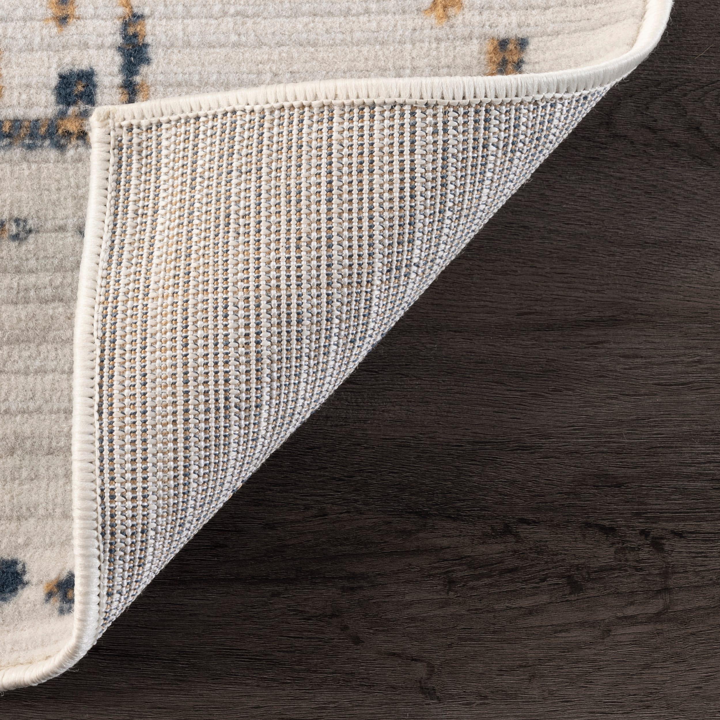 Nuloom Mila Moroccan 8x10 Indoor Area Rug for Living Room Bedroom Dining Room Kitchen, Beige/Ivory