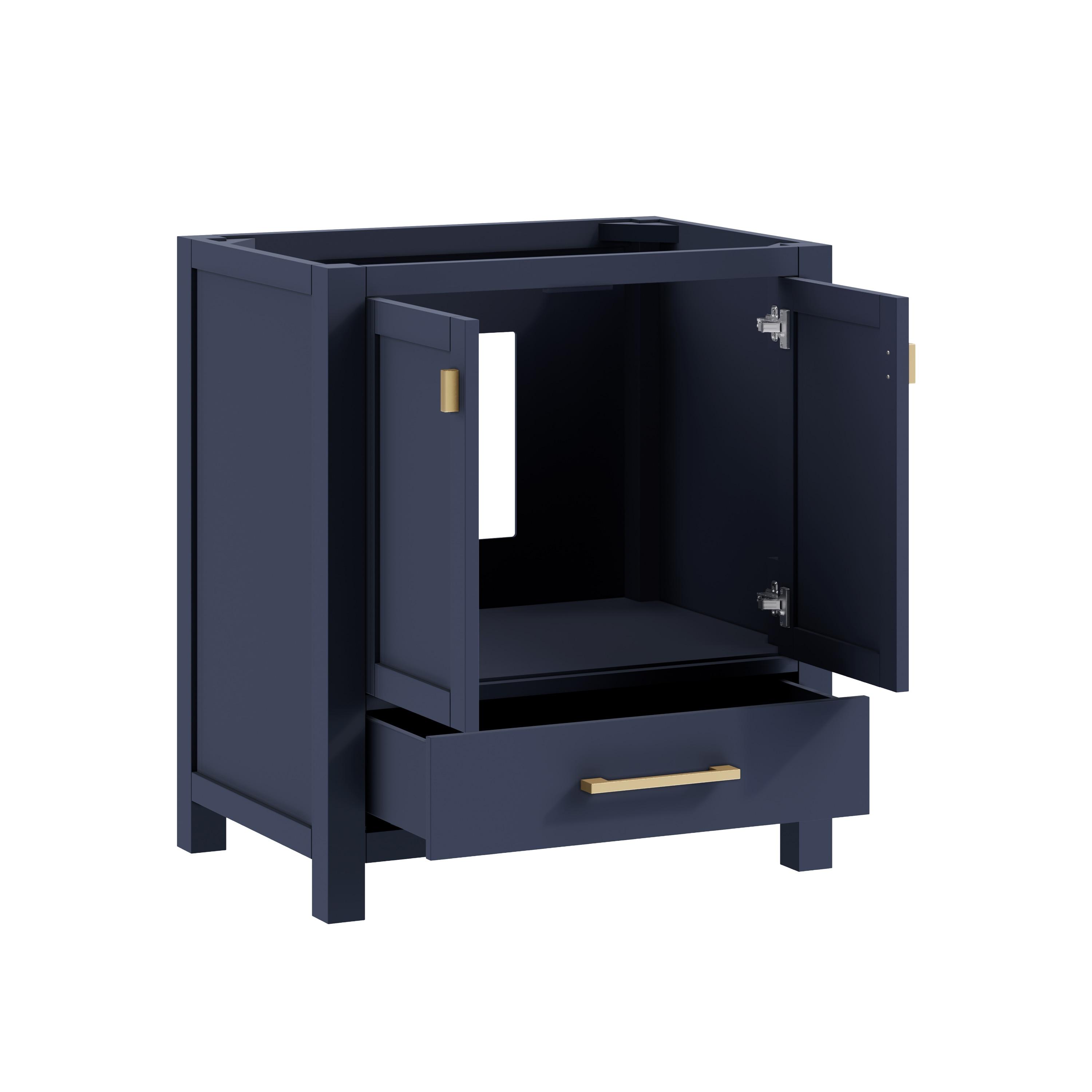 Avanity Modero-V30 Modero 30" Single Free Standing Wood Vanity Cabinet Only - Blue