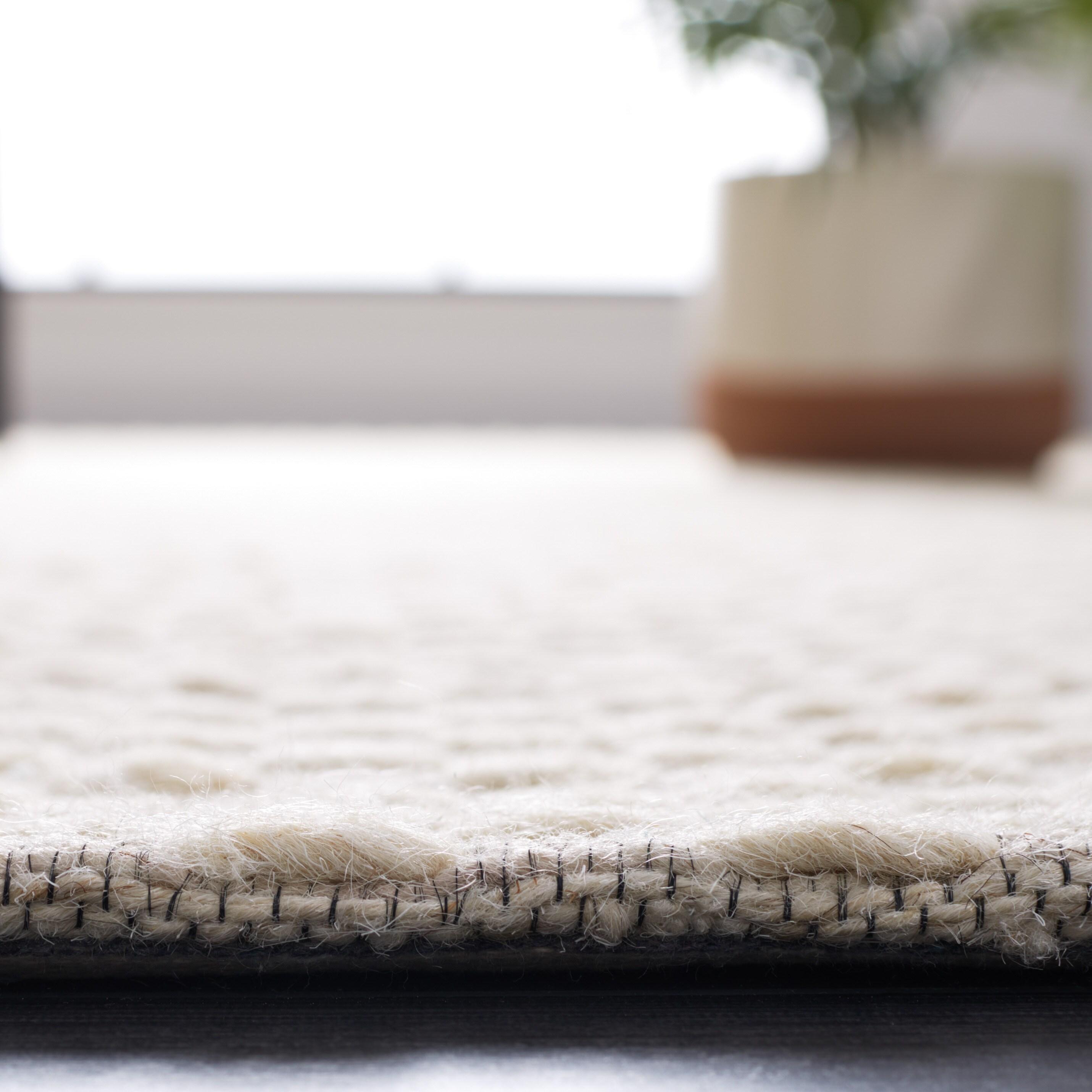 Marbella MRB158 Hand Woven Indoor Area Rug - Beige - 6'x9' - Safavieh