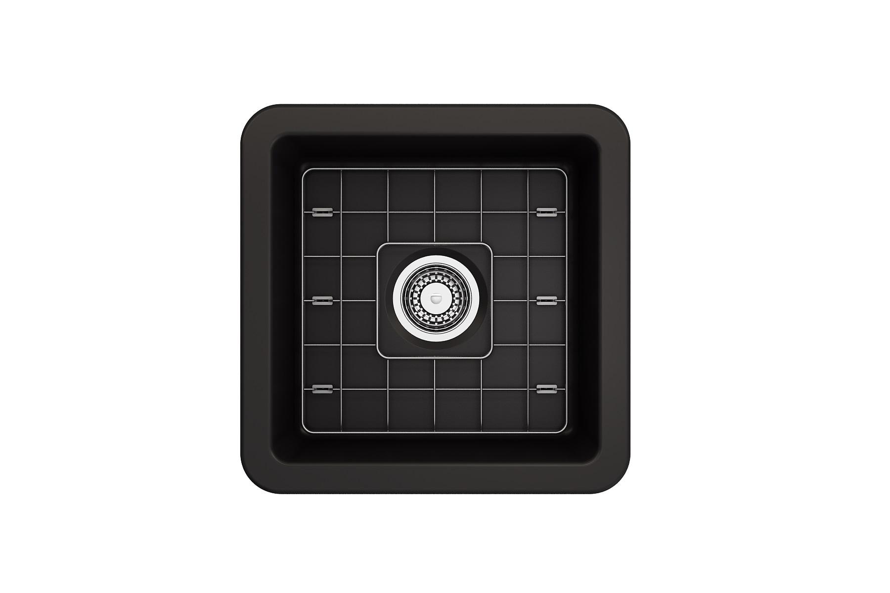 BOCCHI 18'' L Fireclay Kitchen Sink 1359-004-0120