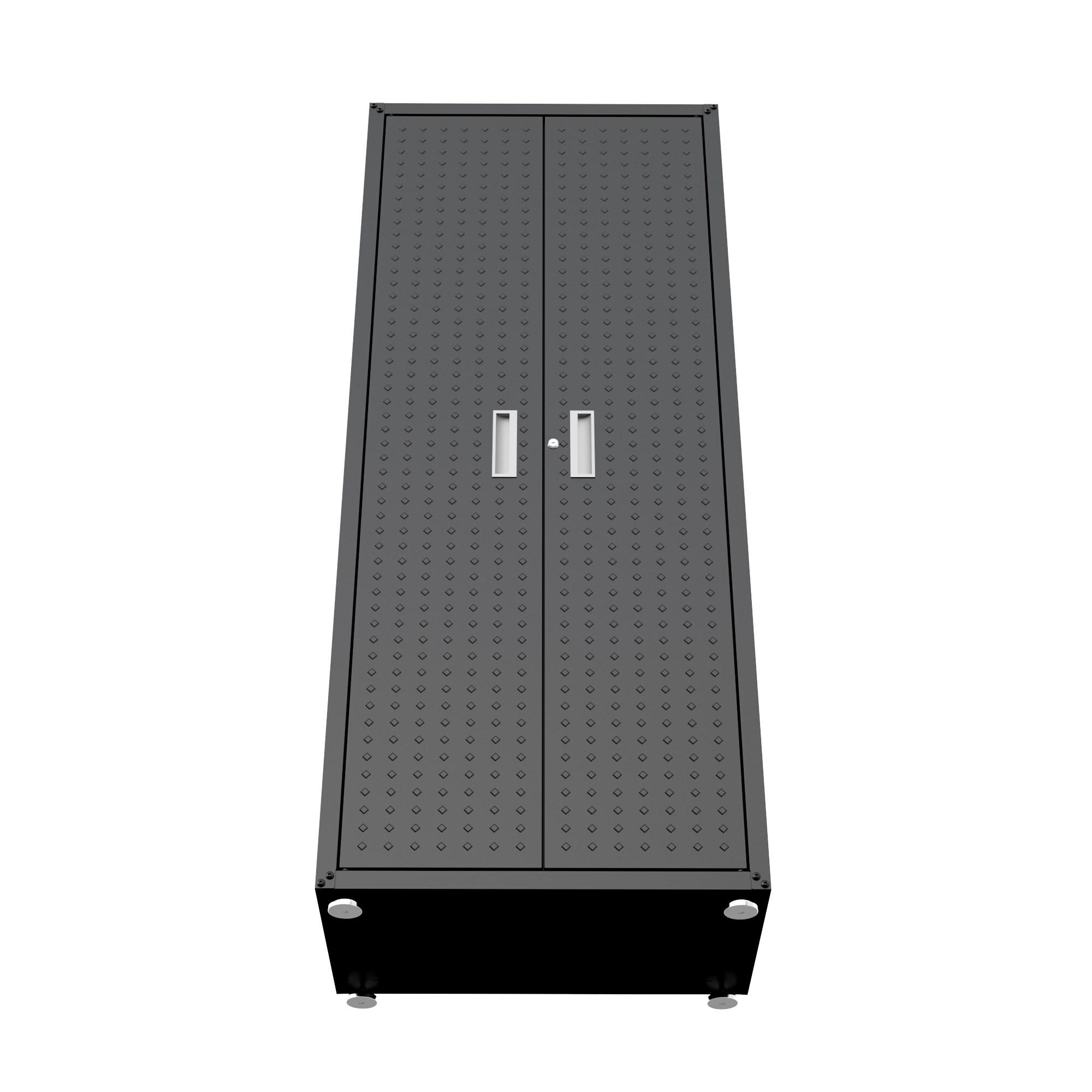 Utopia TV Stand for TVs up to 65" Black - Manhattan Comfort: Modern Media Console with Cable Management