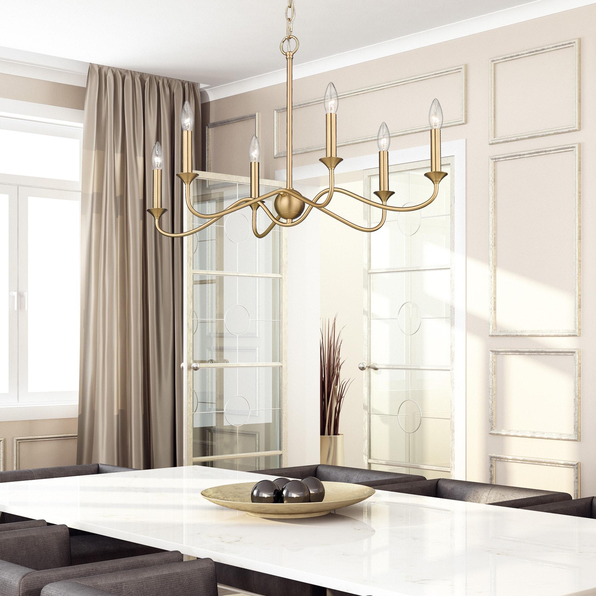 Golden Lighting Tierney 6 Light Pendant