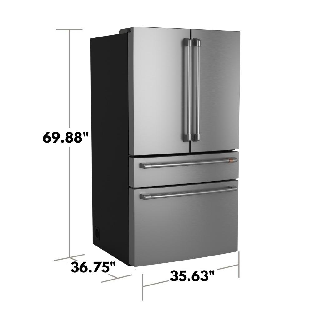 Café Energy Star 28.7 Cu. Ft. Smart 4-Door French-Door Refrigerator With Dual-Dispense Autofill Pitcher