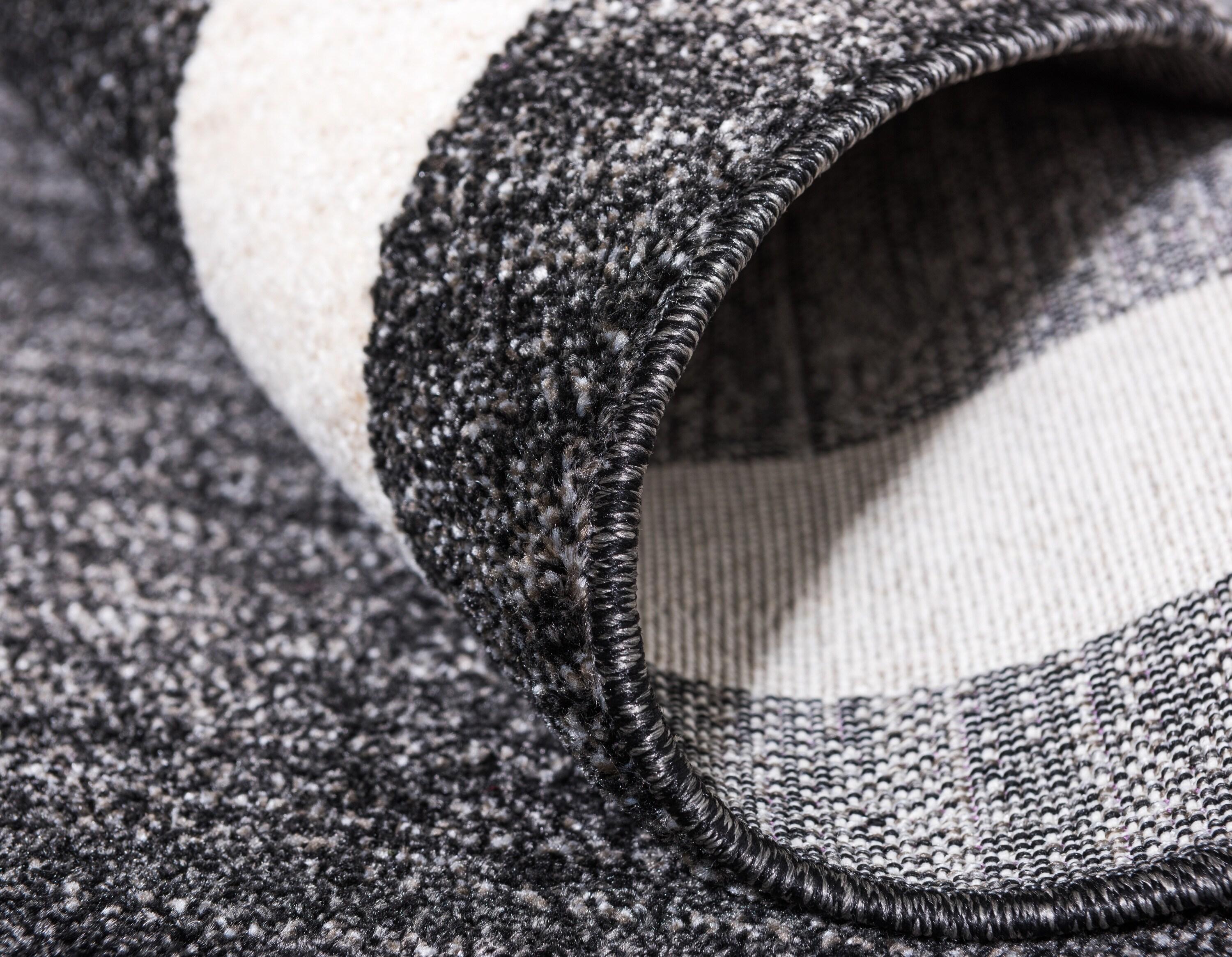 Rugs.com Angelica Collection Rug – 5' x 8' Black Medium Rug Perfect For Bedrooms, Dining Rooms, Living Rooms