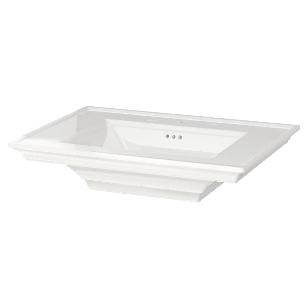 American Standard Town Square S 22.5'' Ceramic Rectangular Bathroom Sink with Overflow