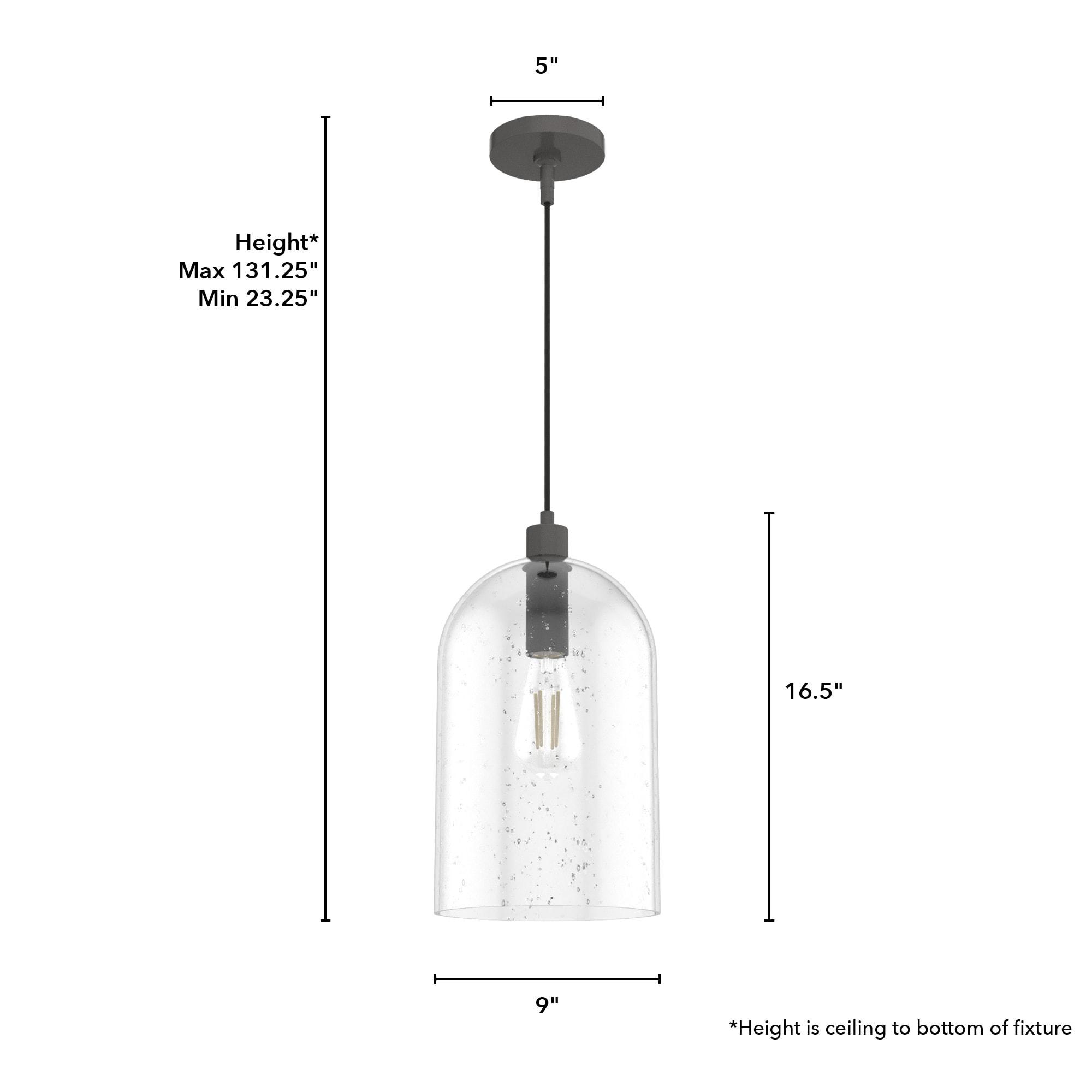 Lochemeade 1 - Light Single Cylinder Pendant