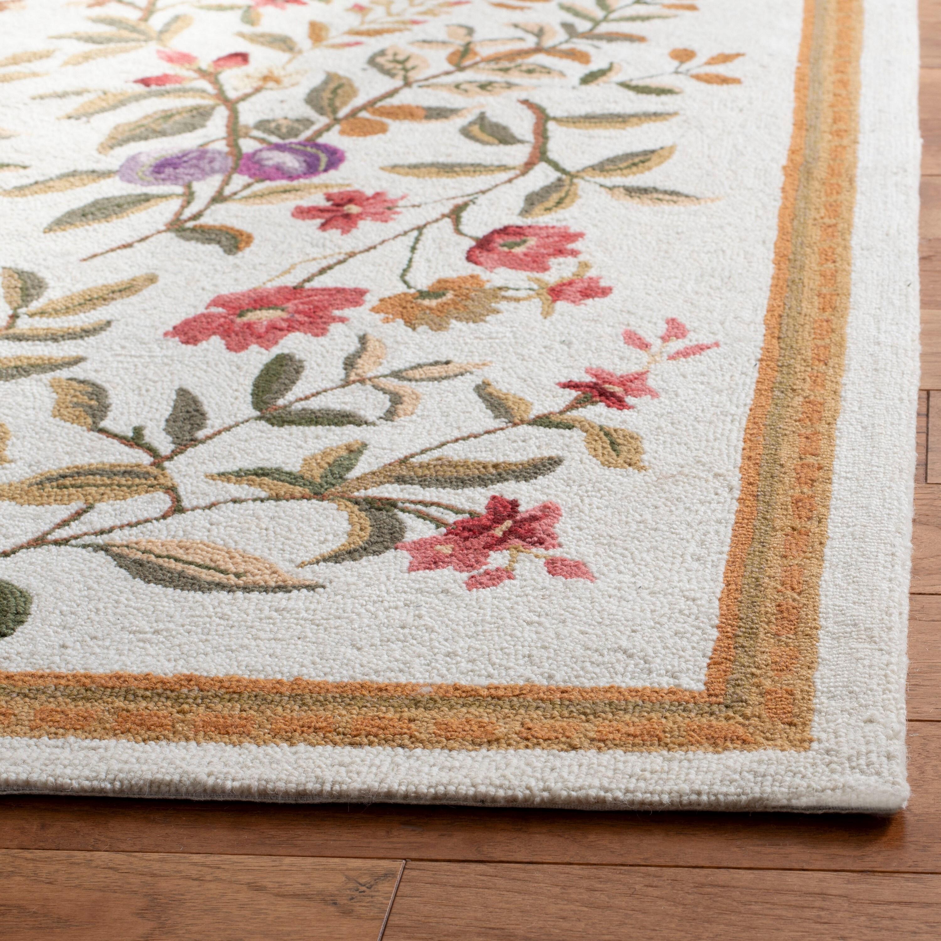 Chelsea HK210 Handmade Area Rug - 5'3"x8'3" - Ivory - Safavieh