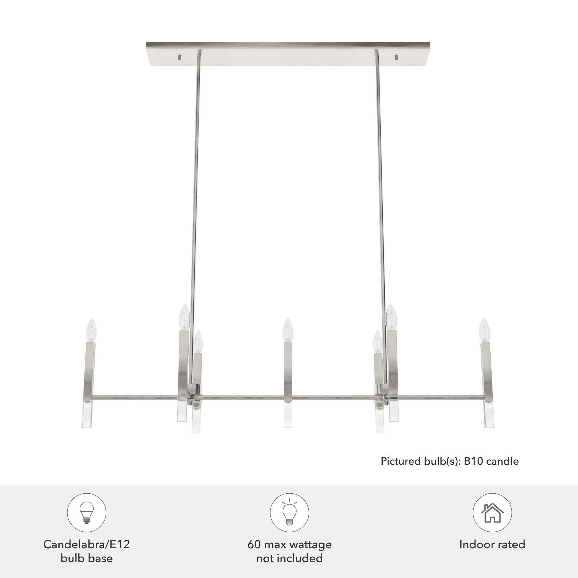 Hunter Fan Sunjai 7 Light Linear Ceiling Light Fixture