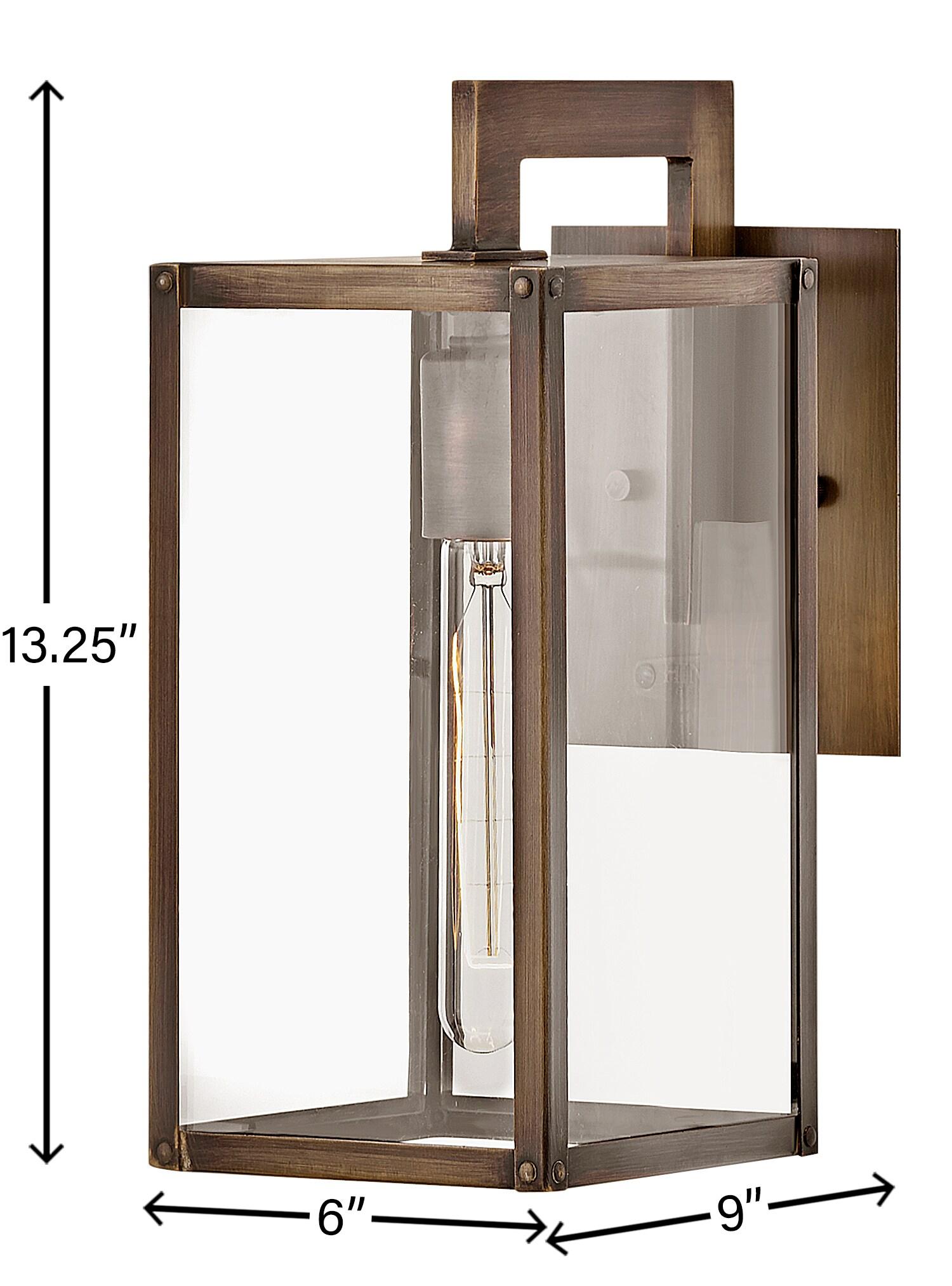 Hinkley Lighting - Max - 1 Light Small Outdoor Wall Lantern in Transitional