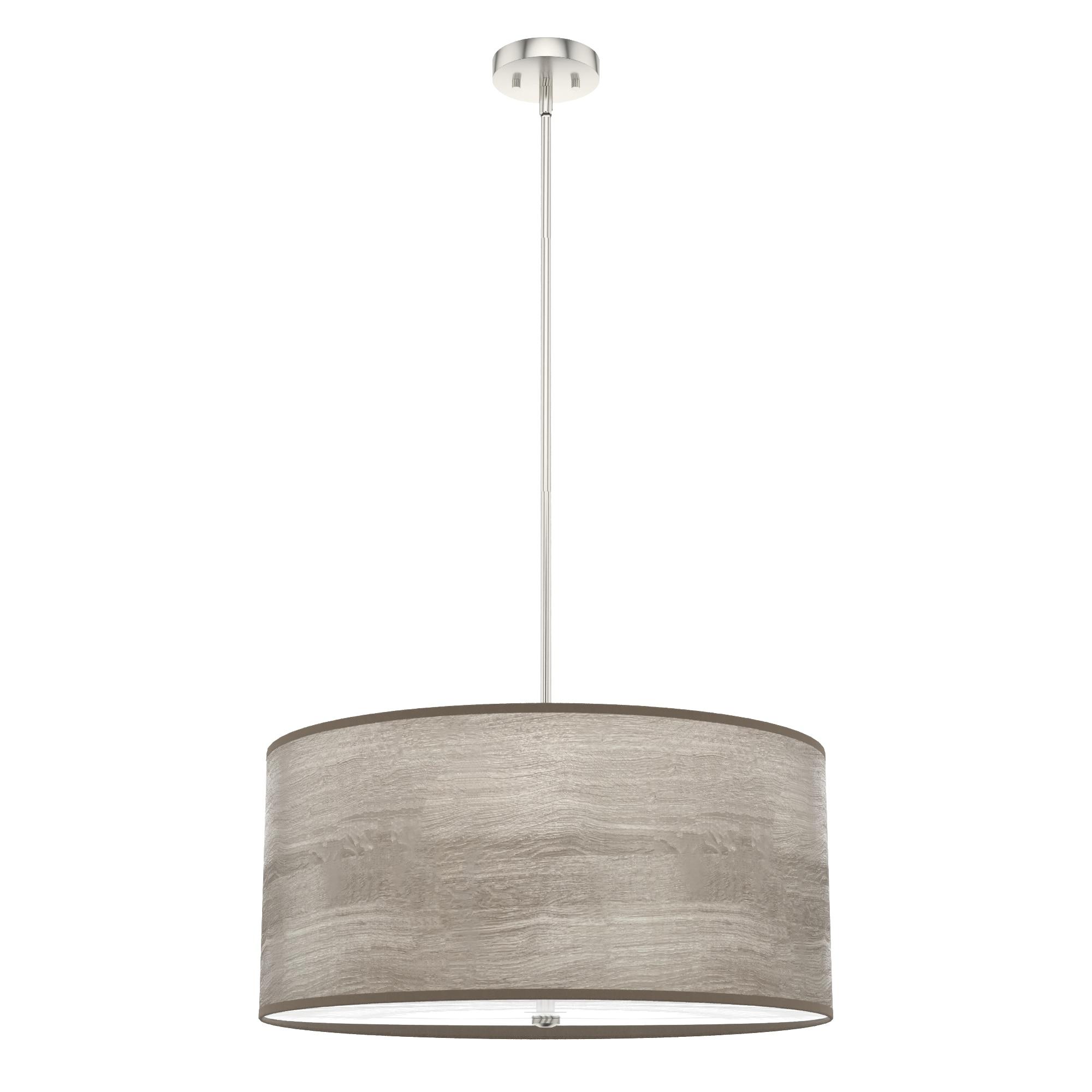 Hunter Solhaven 24 Pendant Solhaven 4 Light 24" Wide Pendant - Light Gray Oak