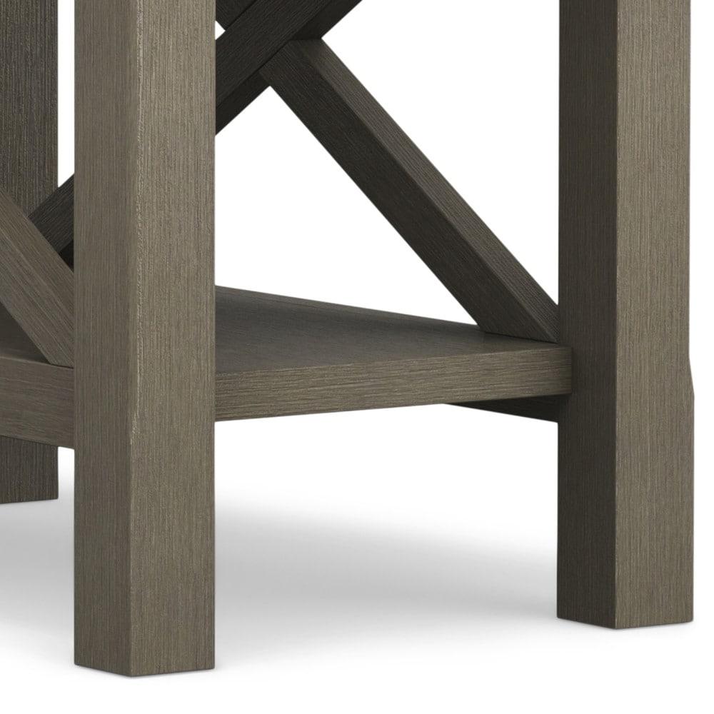 Simpli Home Kitchener End Table with Storage