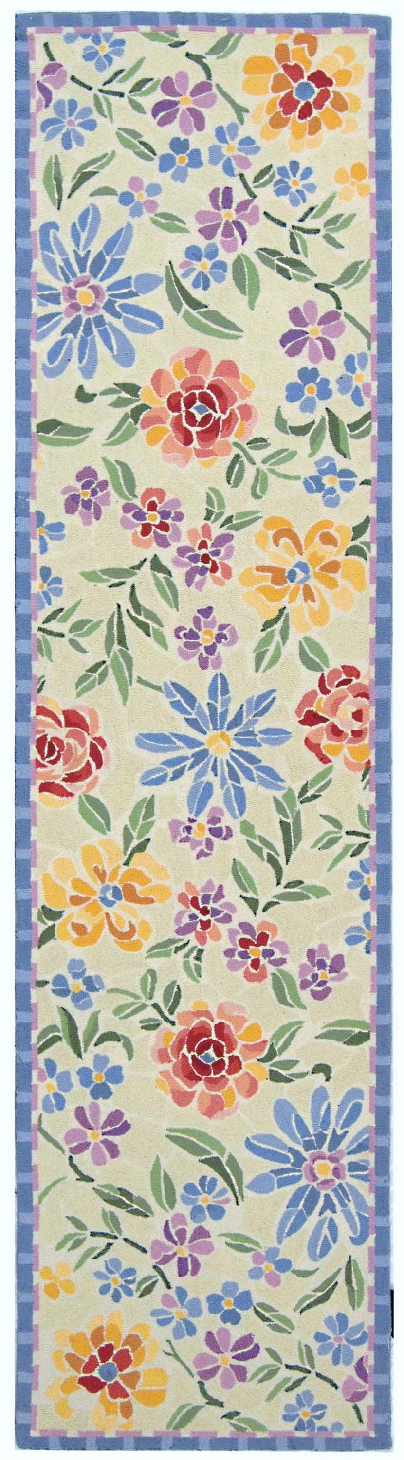 Chelsea HK214 Handmade Runner Rug - 2'6"x10' - Ivory - Safavieh
