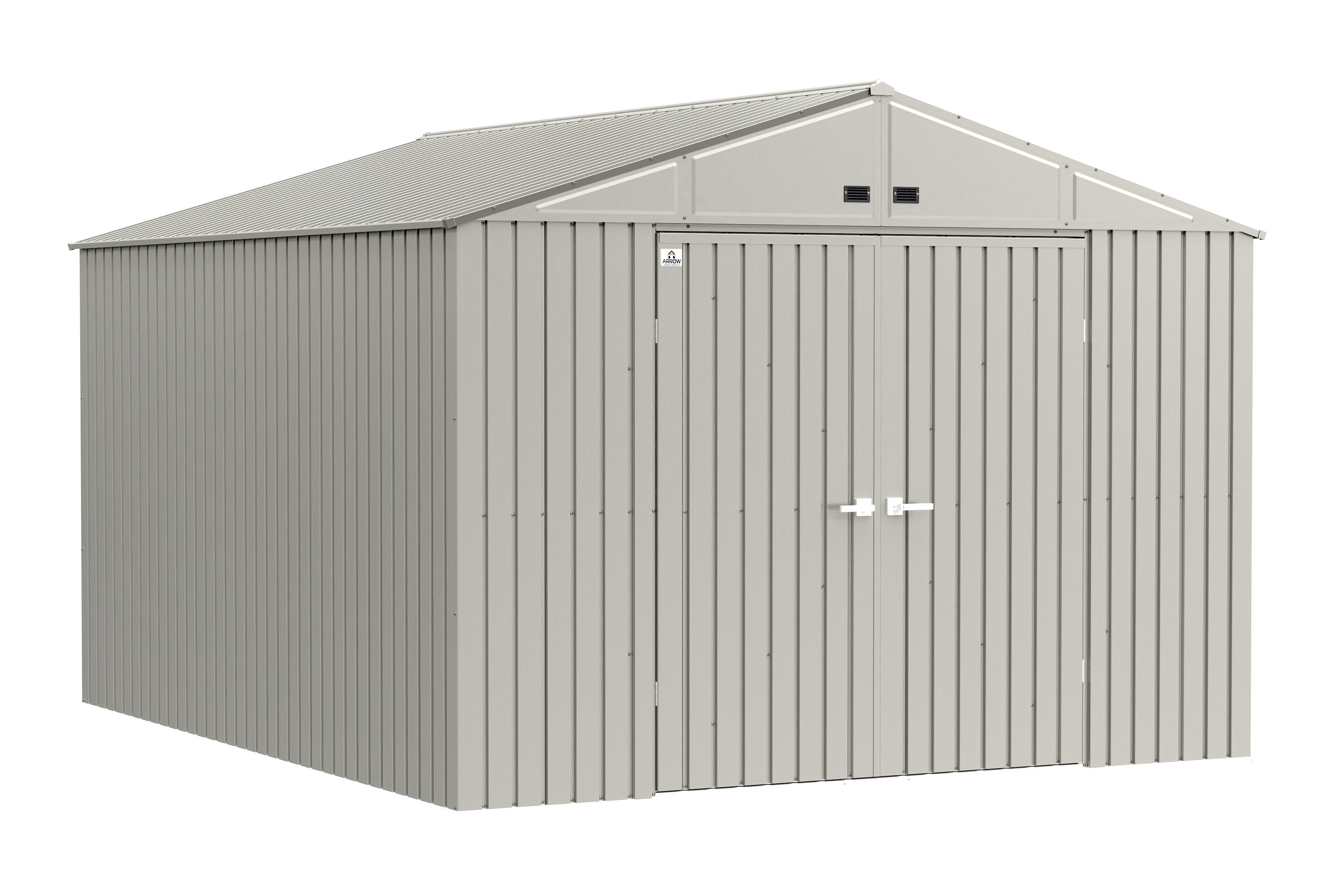Arrow Arrow Elite 10 ft. W x 12 ft. D Galvanized Steel Storage Shed