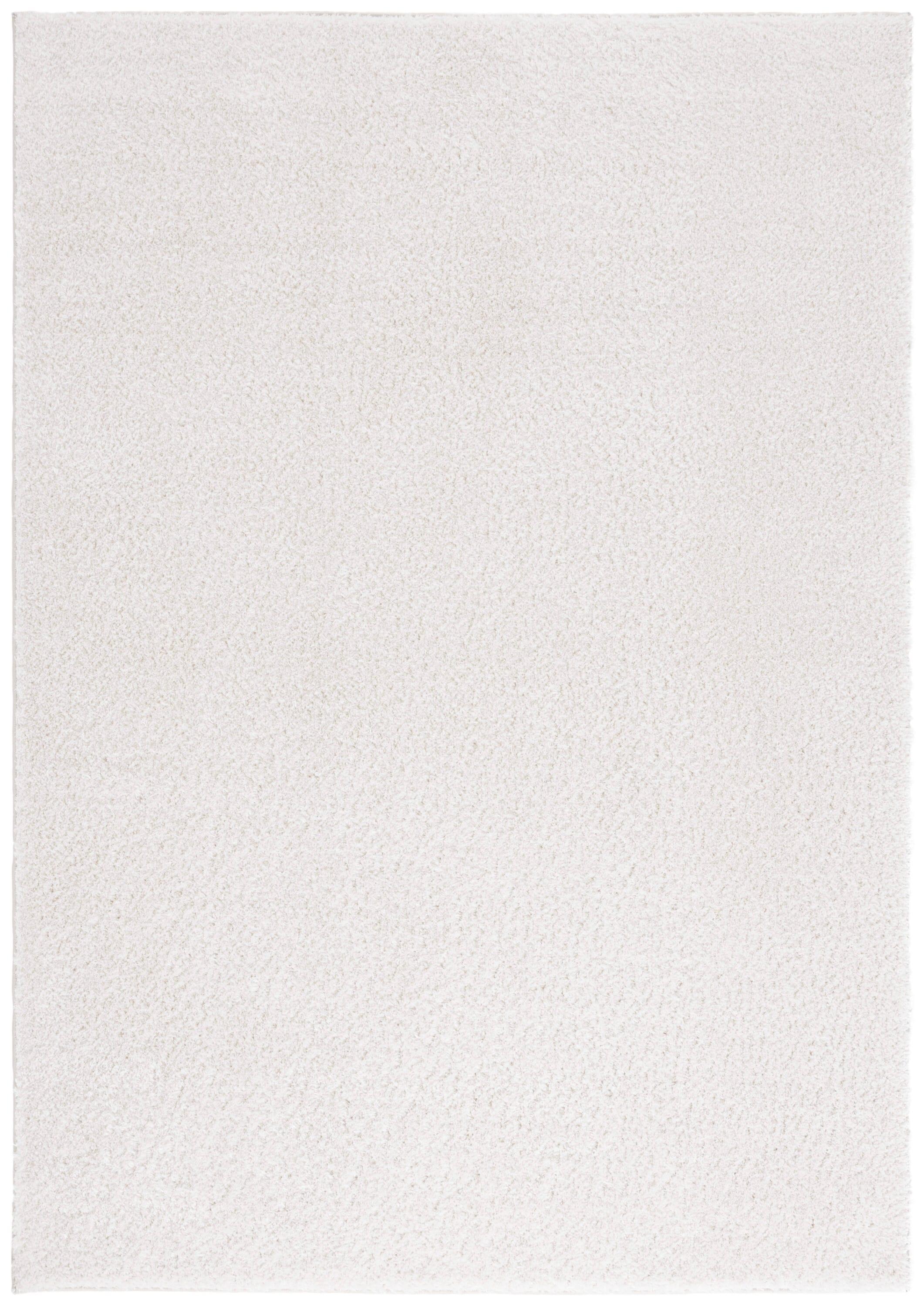August Shag 900 AUG900 Power Loomed Indoor Area Rug - Ivory - 4'x6' - Safavieh