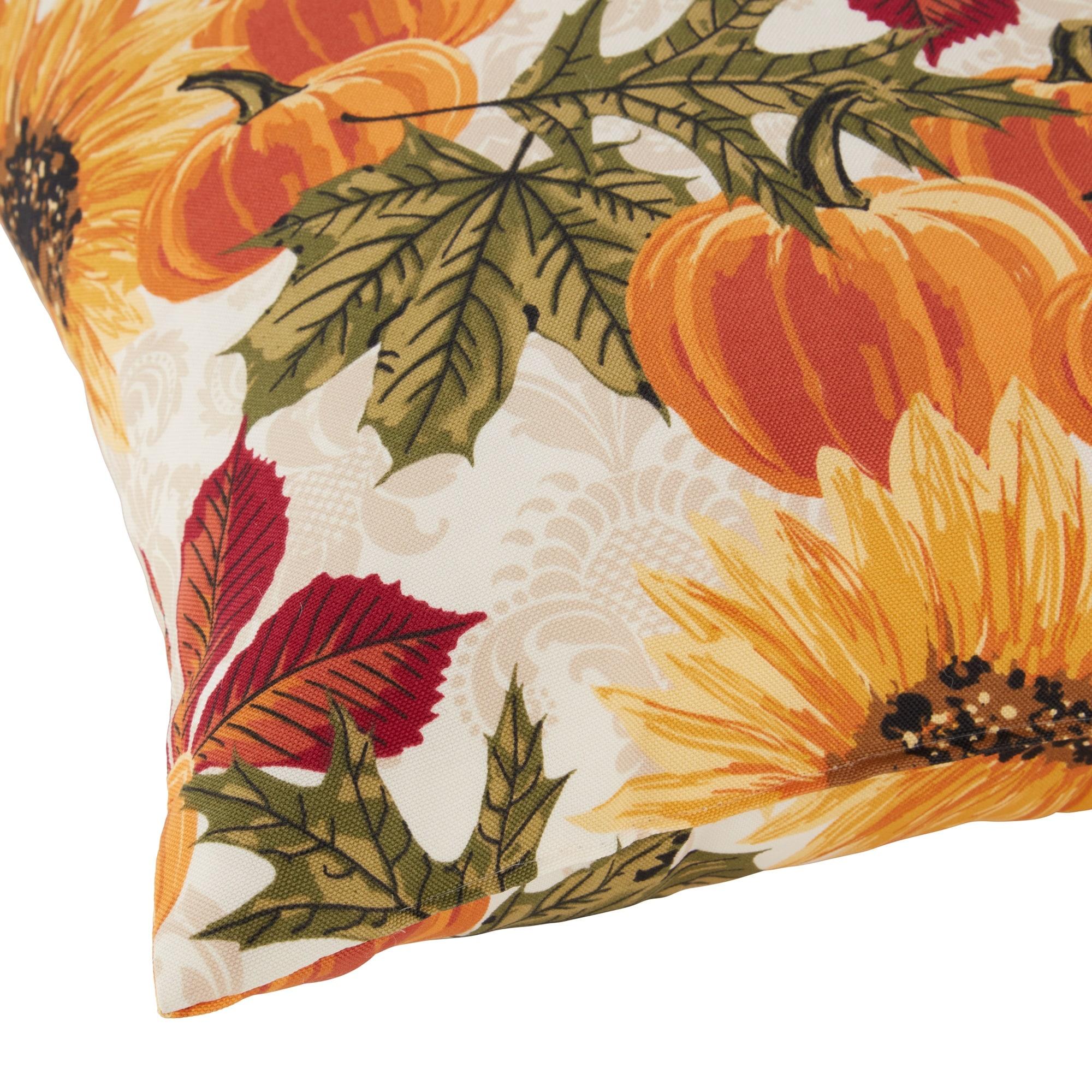 Indoor/Outdoor Reversible Throw Pillow