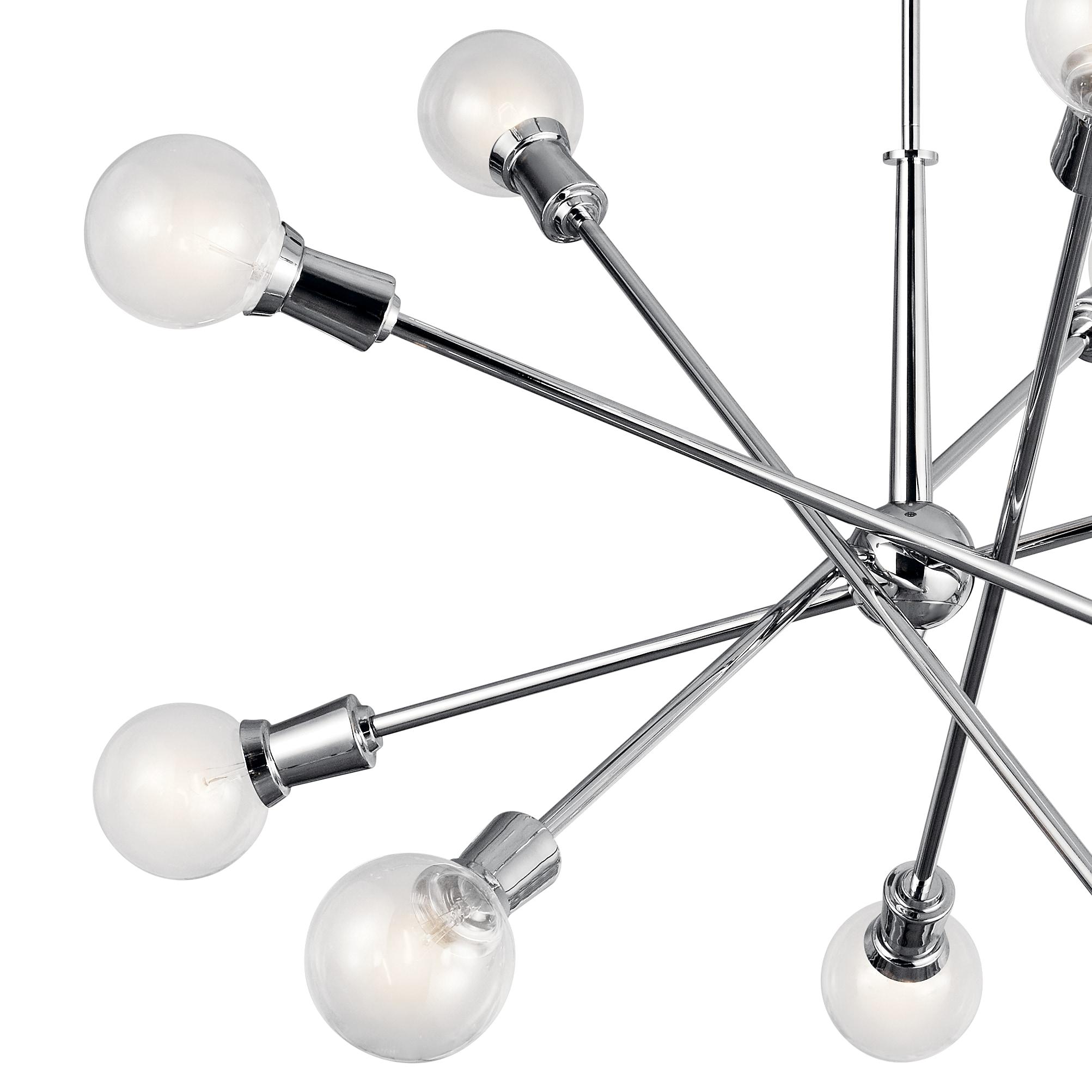 Kichler Lighting Armstrong 10 - Light Chandelier in  Chrome
