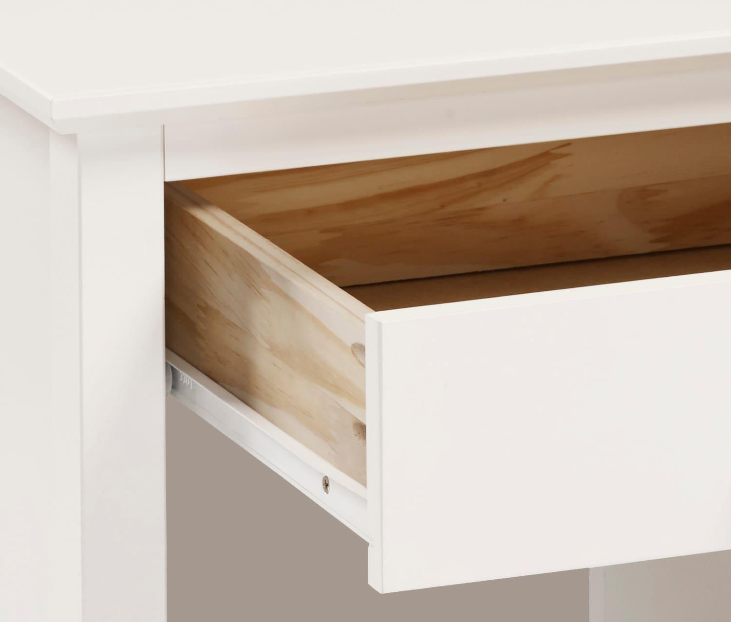 Alaterre Simplicity Nightstand, White