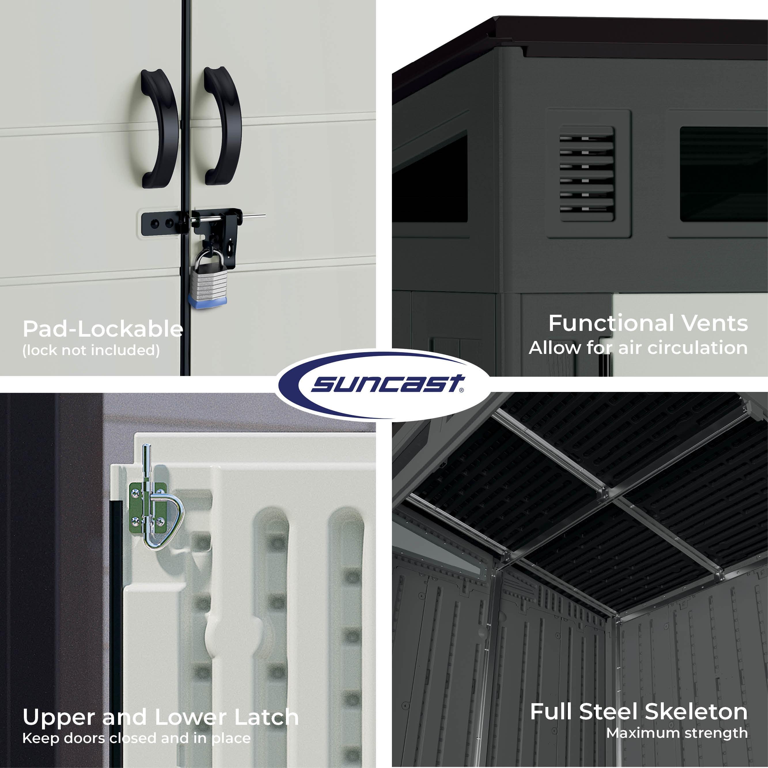Suncast Suncast Modernist® 6 Ft. X 5 Ft. Storage Shed