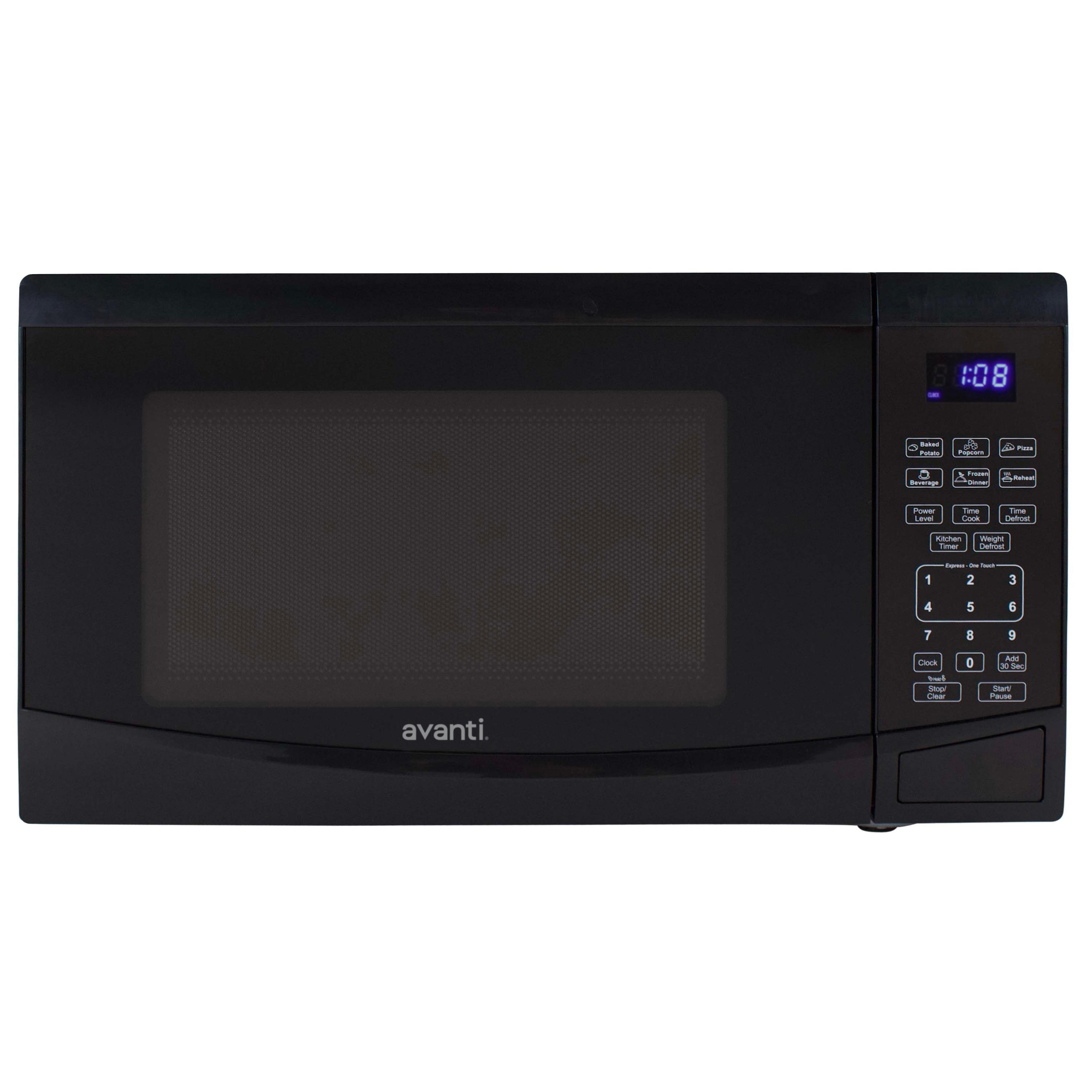 Avanti Products Avanti Countertop Microwave Oven, 0.9 cu. ft. MT09V1B