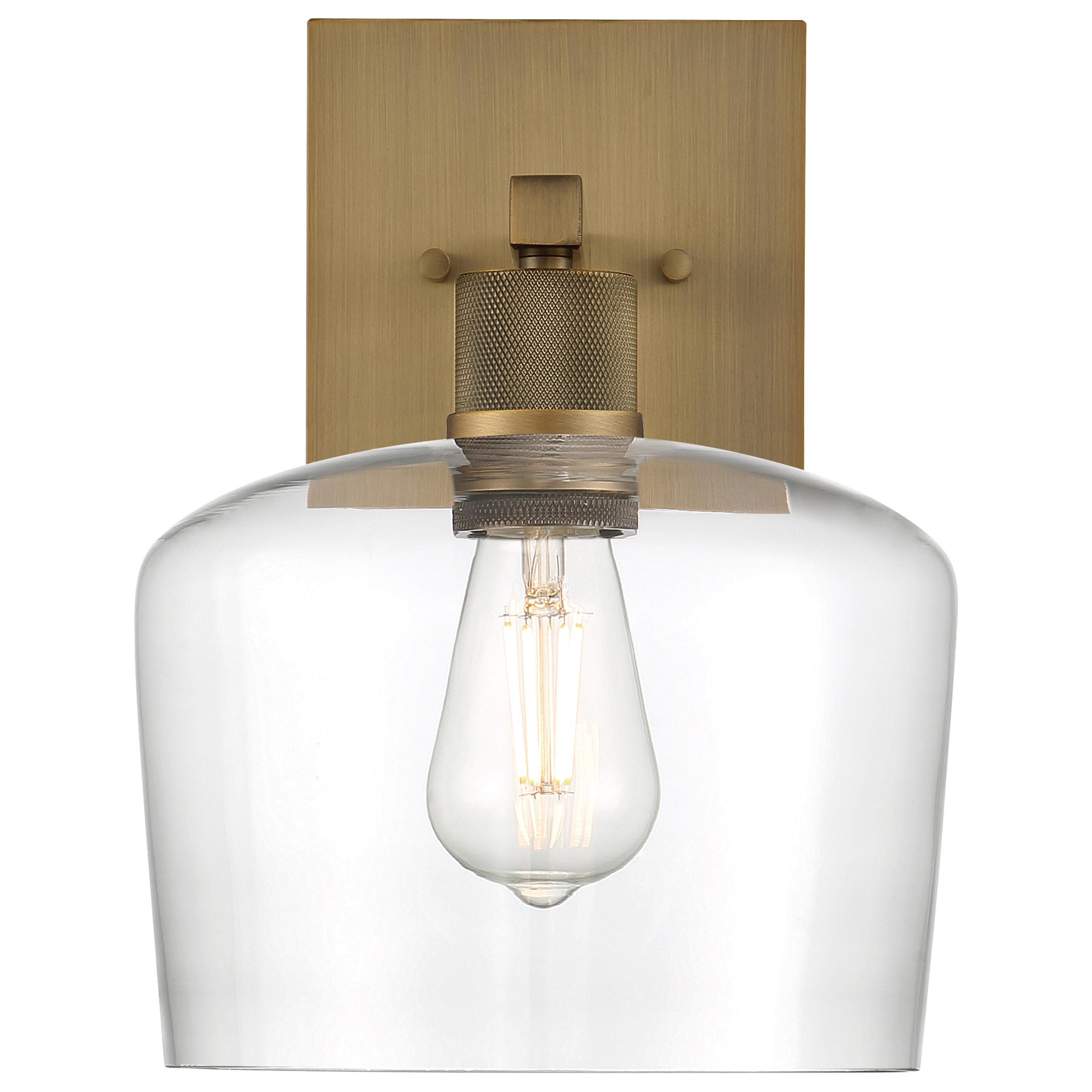Access Lighting Chardonnay LED Wall Sconce in Antique Brushed Brass Color