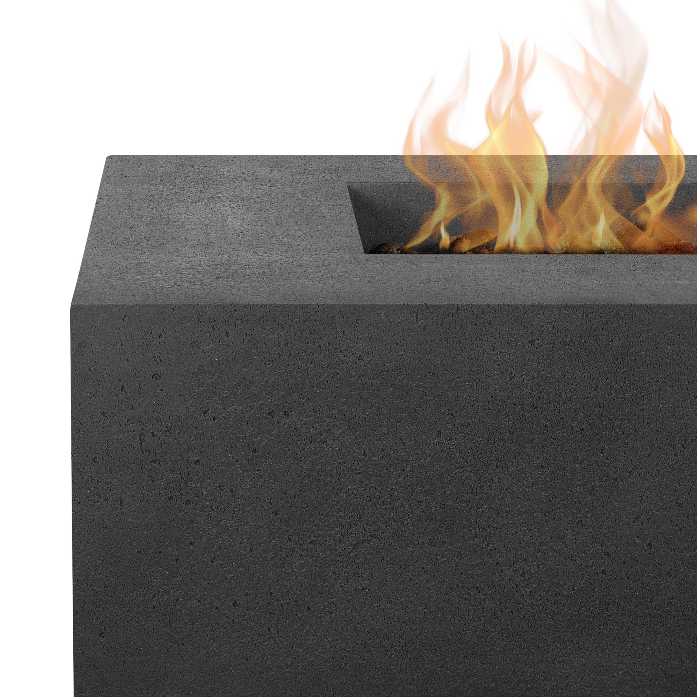 Magnus Fire Table - Carbon / Long Rectangle