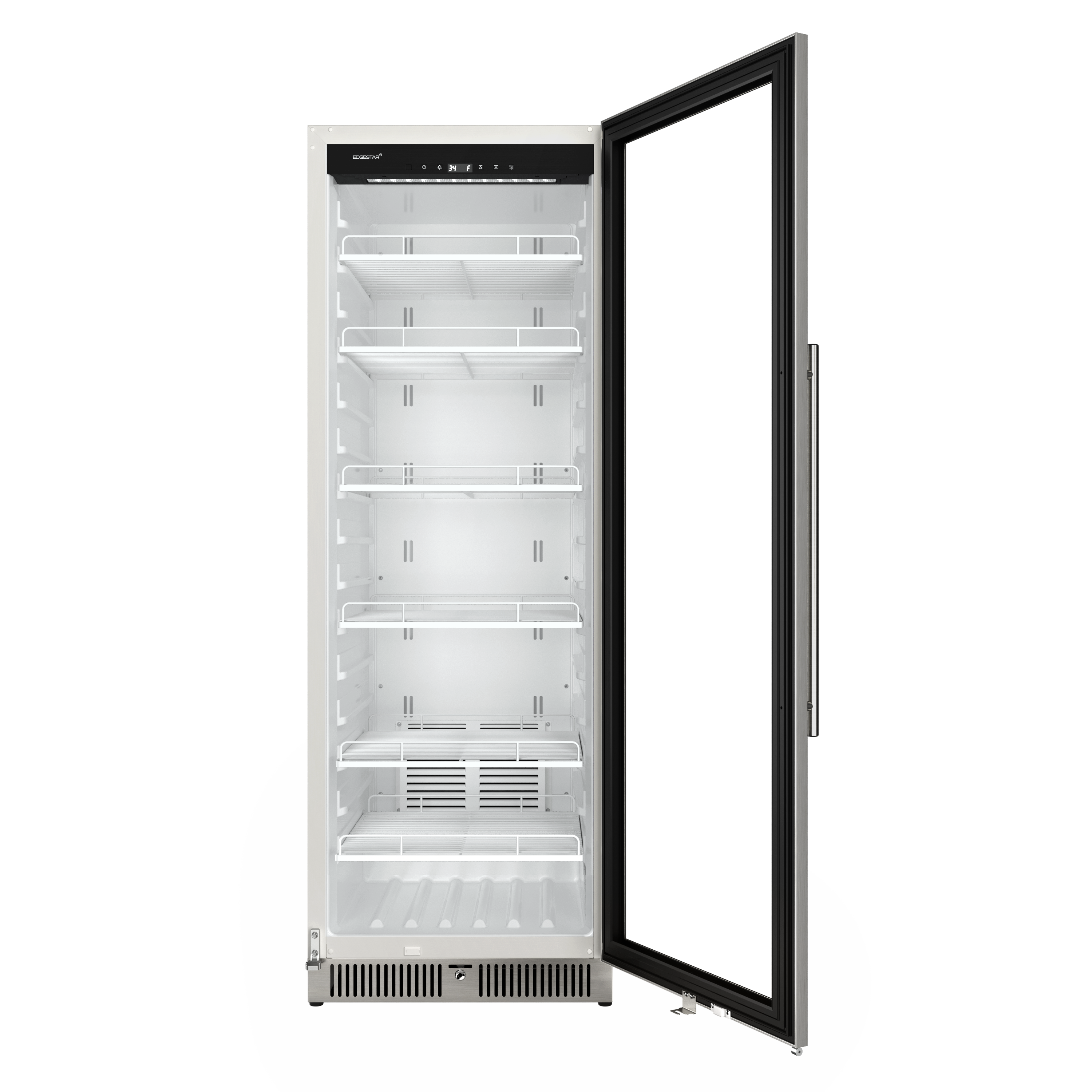 Edgestar Vbm131 24" Wide 13.7 Cu. Ft. Commercial Beverage Merchandiser - Stainless Steel