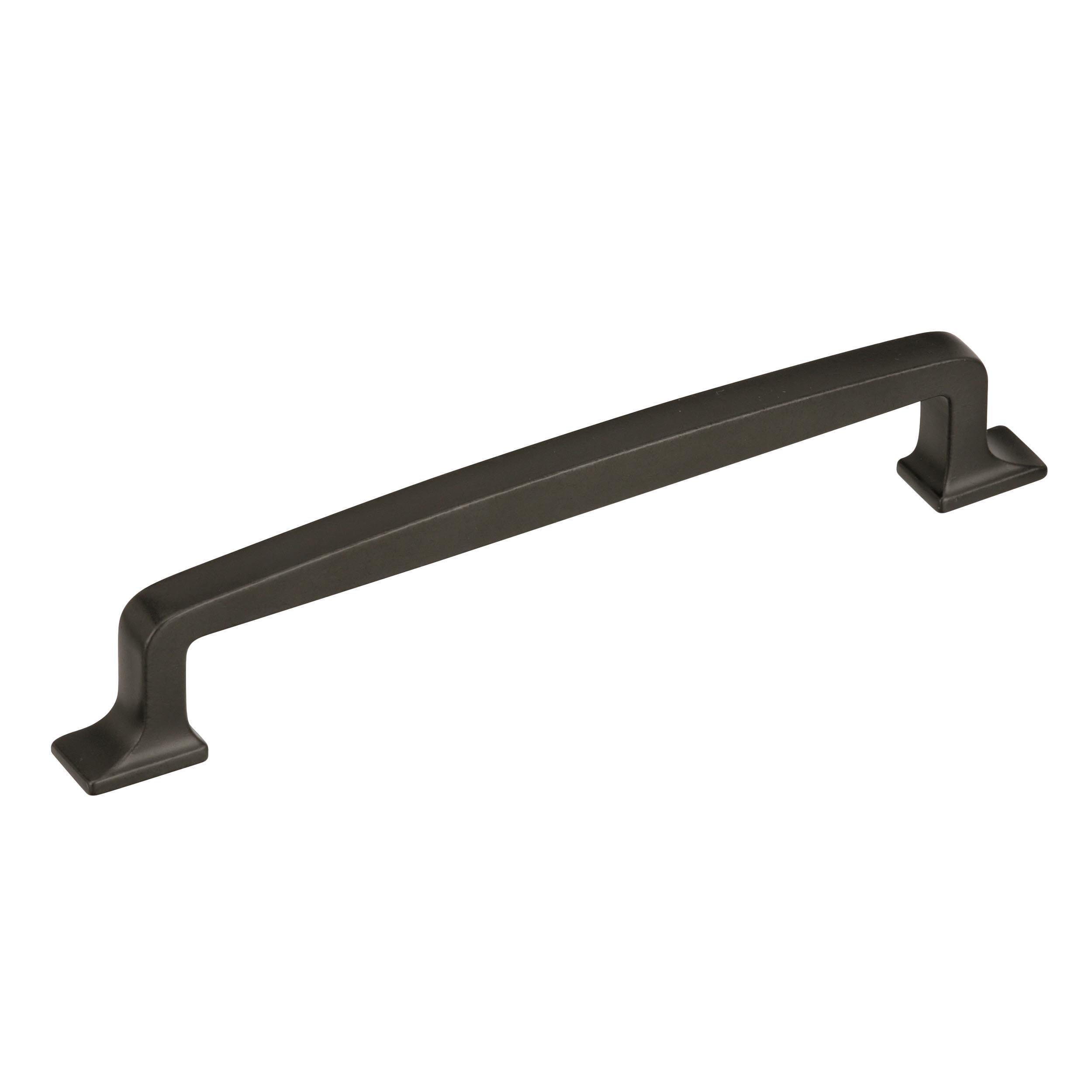 Amerock Westerly 6-5/16 inch (160mm) Center-to-Center Black Bronze Cabinet Pull