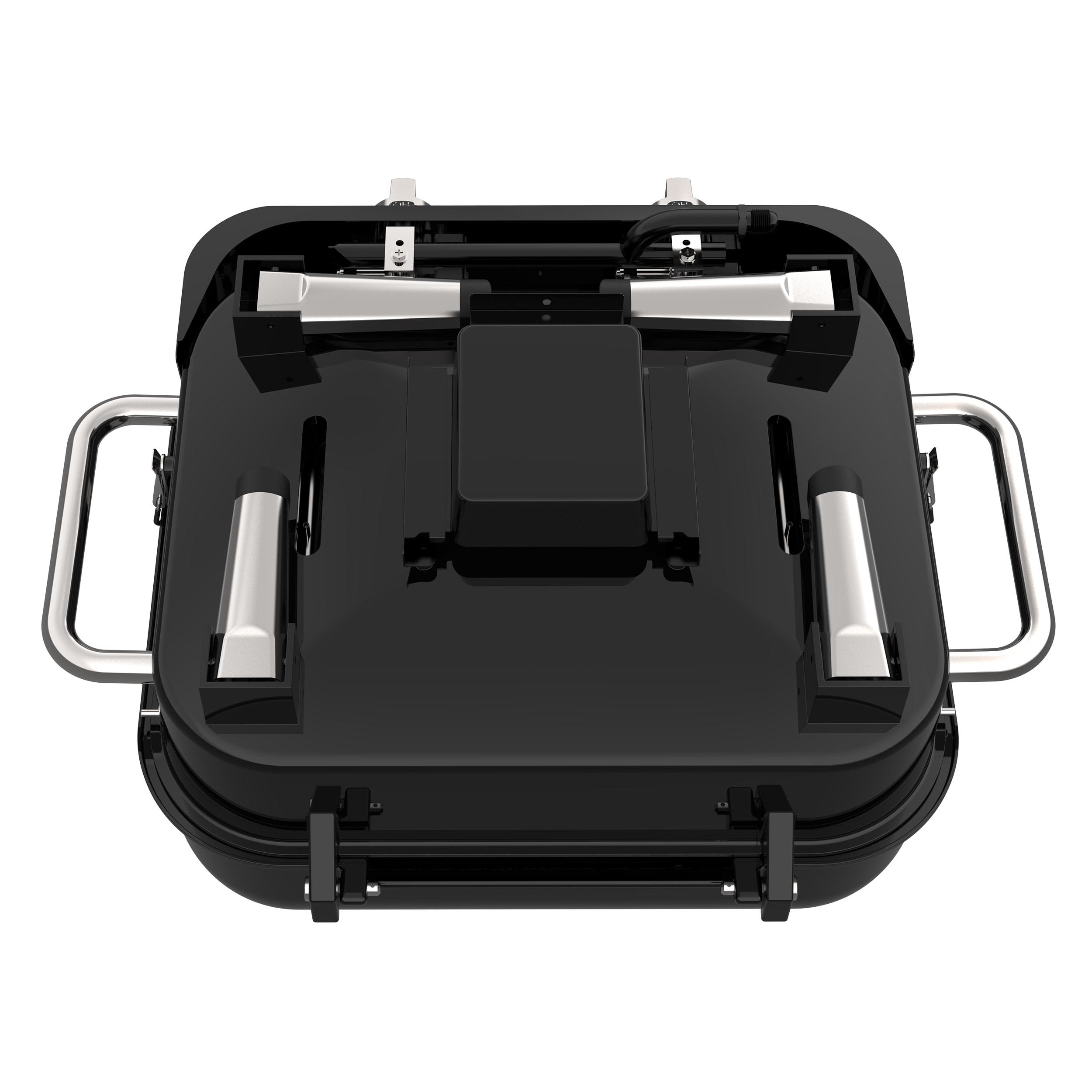 Kenmore 2-Burner Portable Tabletop Retro Gas Grill
