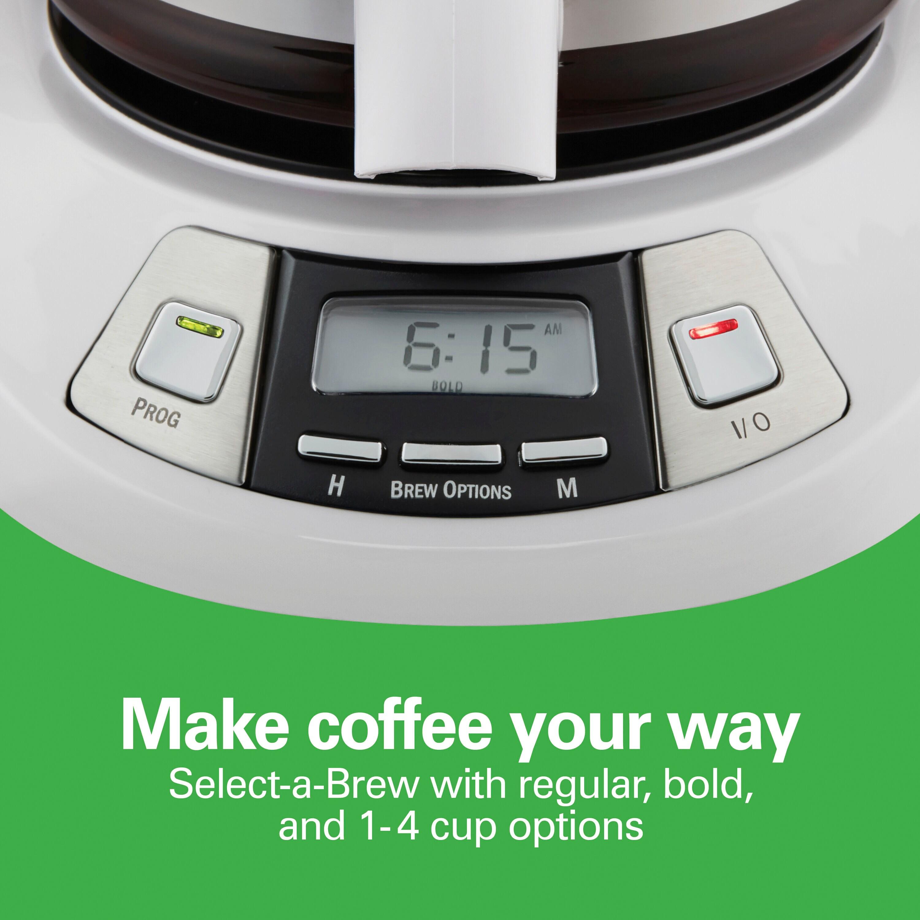Hamilton Beach® Programmable Coffee Maker 12 Cup Capacity