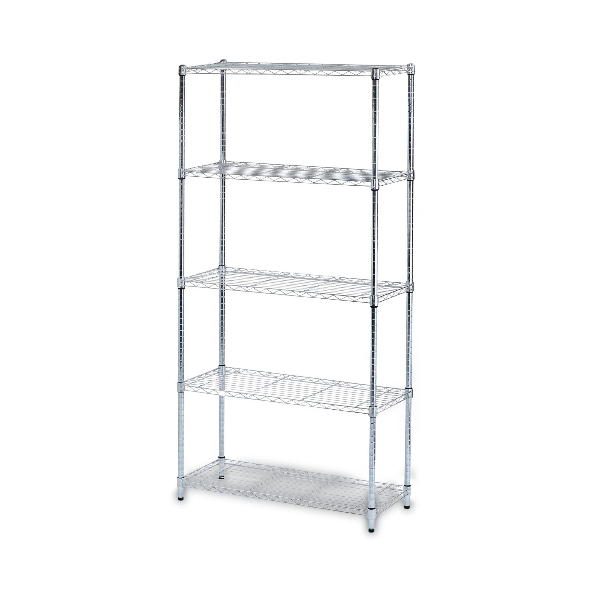 Residential 36'' W Steel Shelving Unit