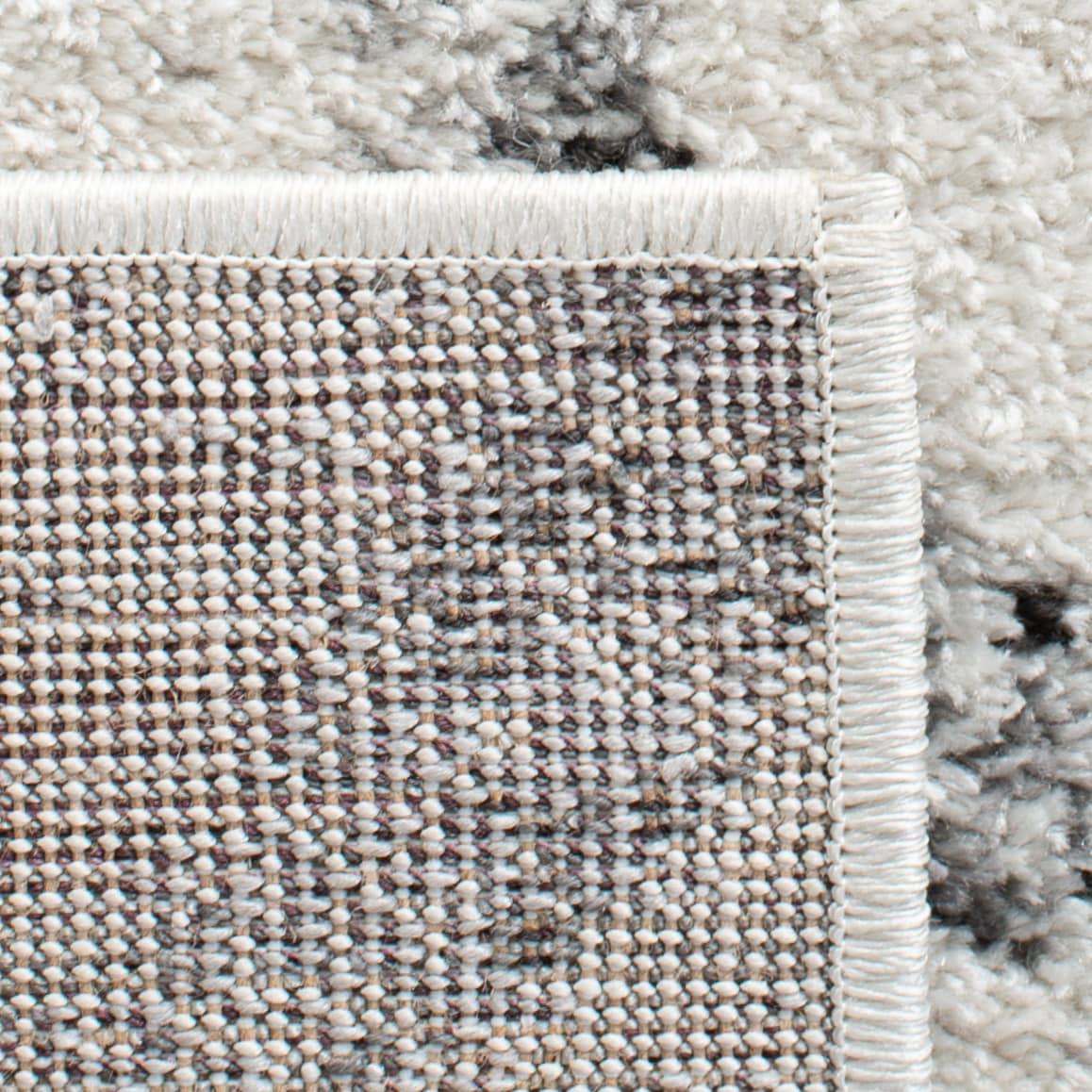 Adirondack ADR253 Machine Made Indoor Area Rug - Ivory/Grey - 5'-1"x7'-6" - Safavieh