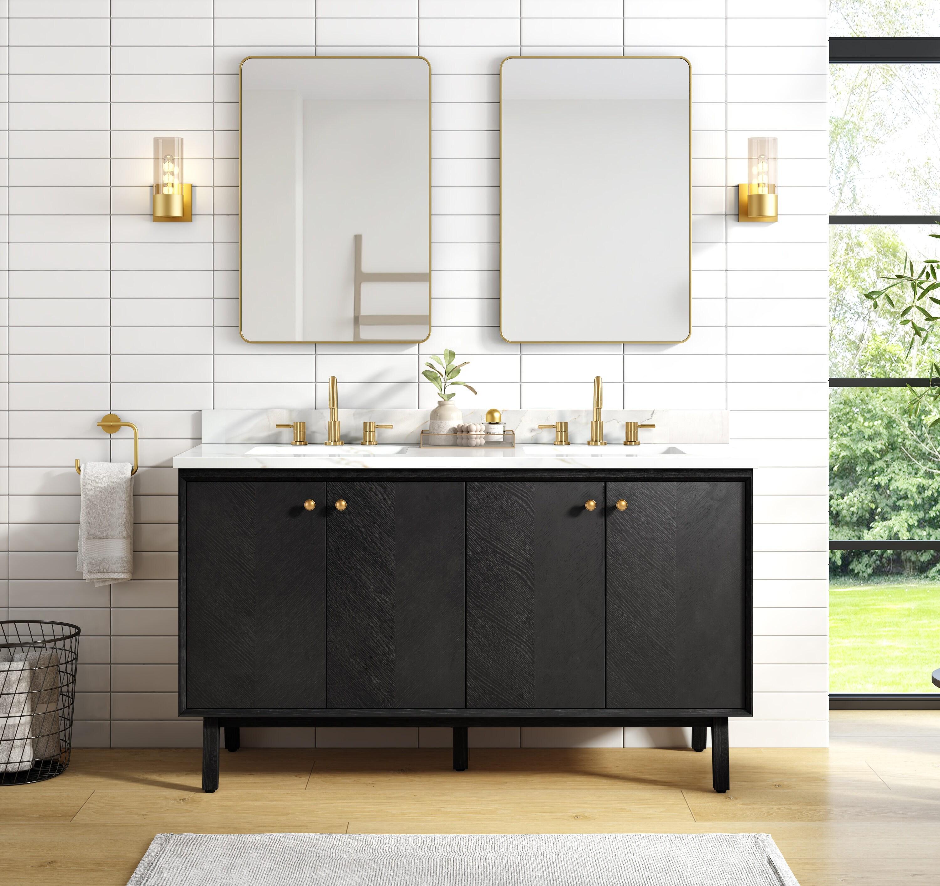 Adele 60'' Double Bathroom Vanity Base Only