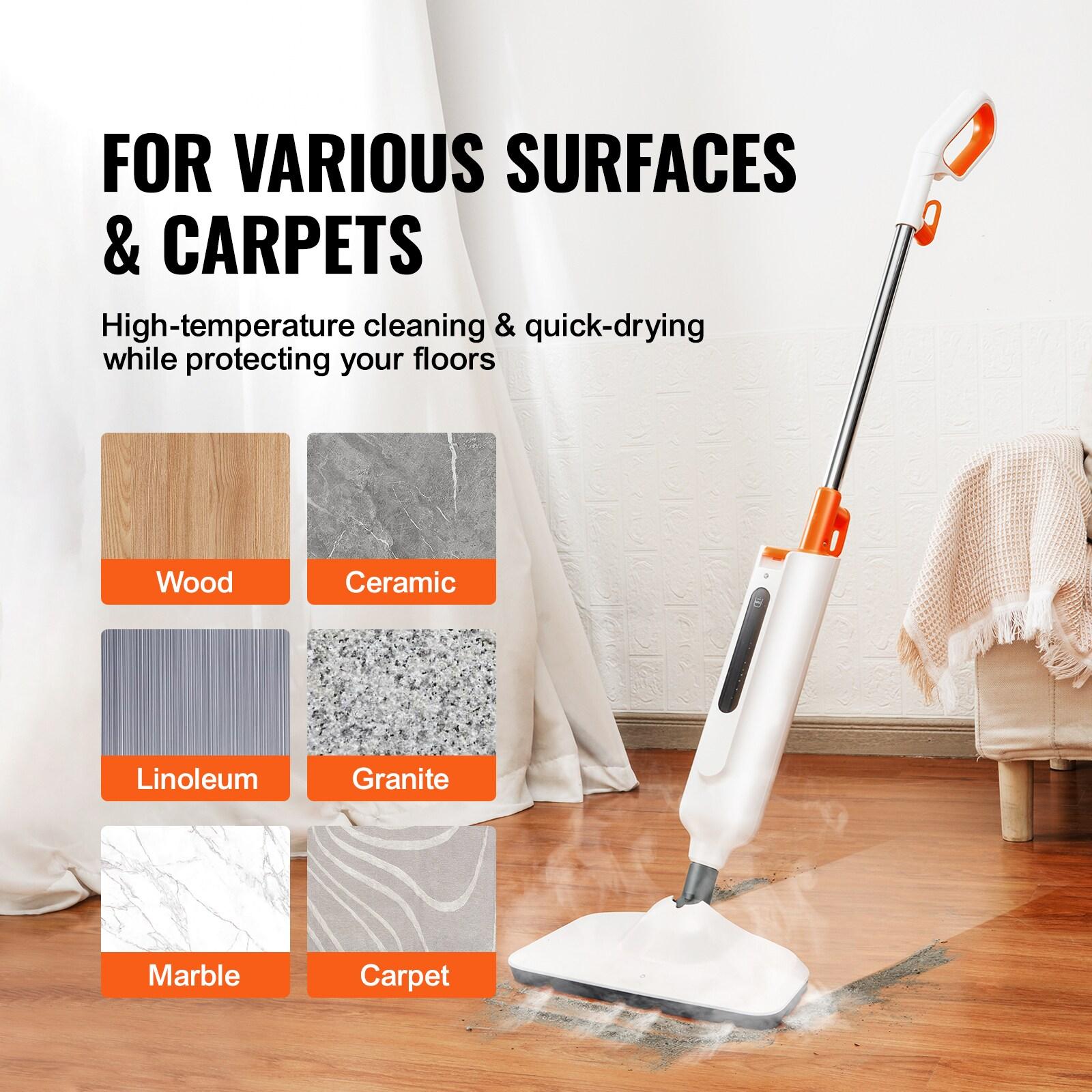 VEVOR Bagless Steam Cleaner & Steam Mop