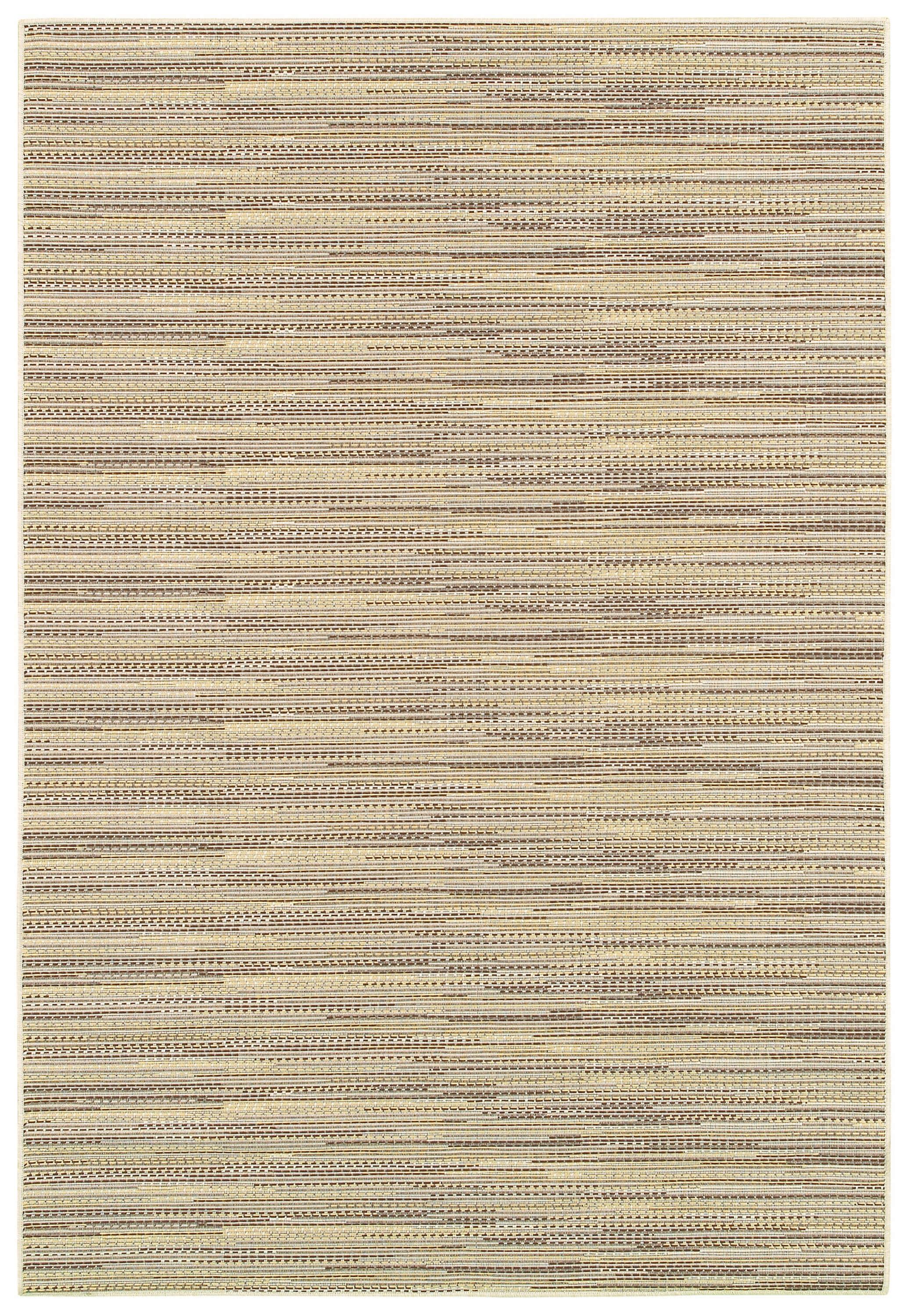 Couristan Monaco Larvotto Indoor / Outdoor Area Rug, Sand-Multi, 3'9" x 5'5"
