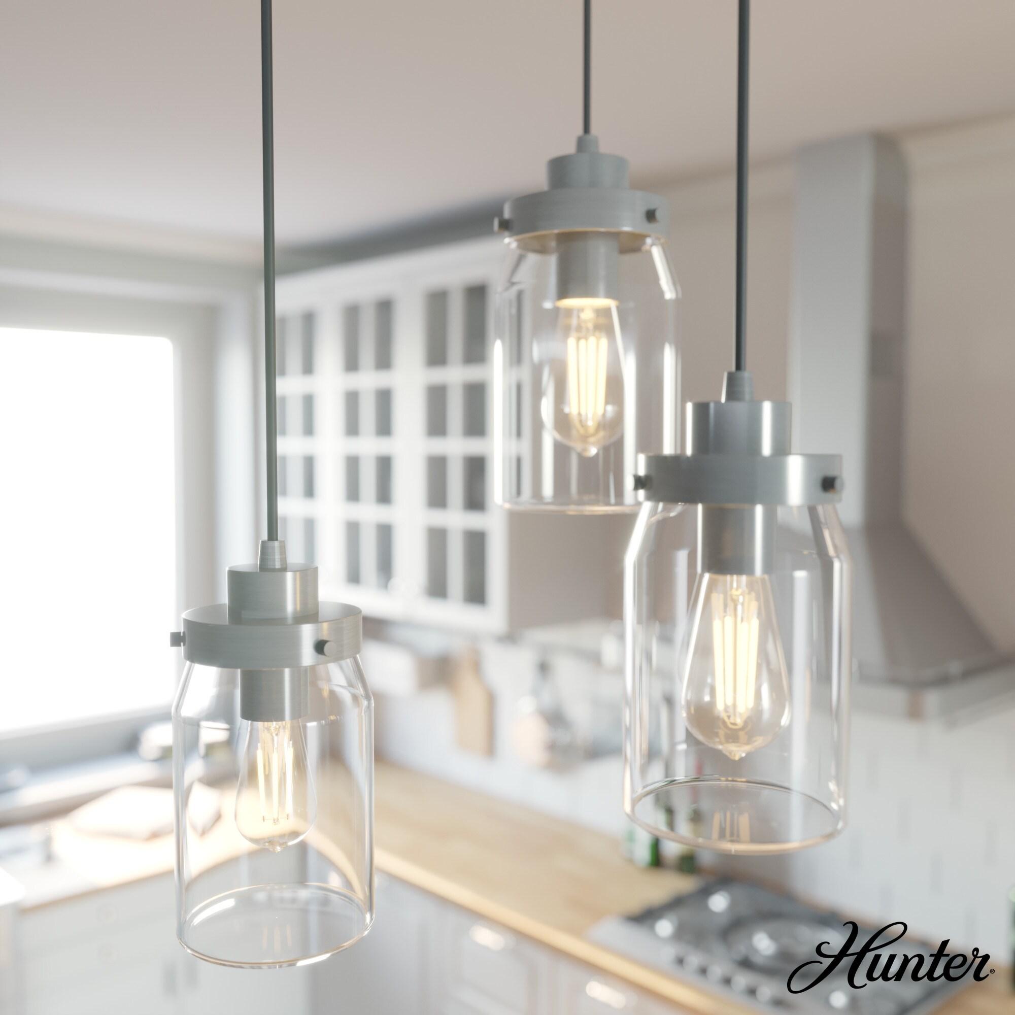 Hunter Fan Devon Park 3 - Light Unique Tiered Chandelier
