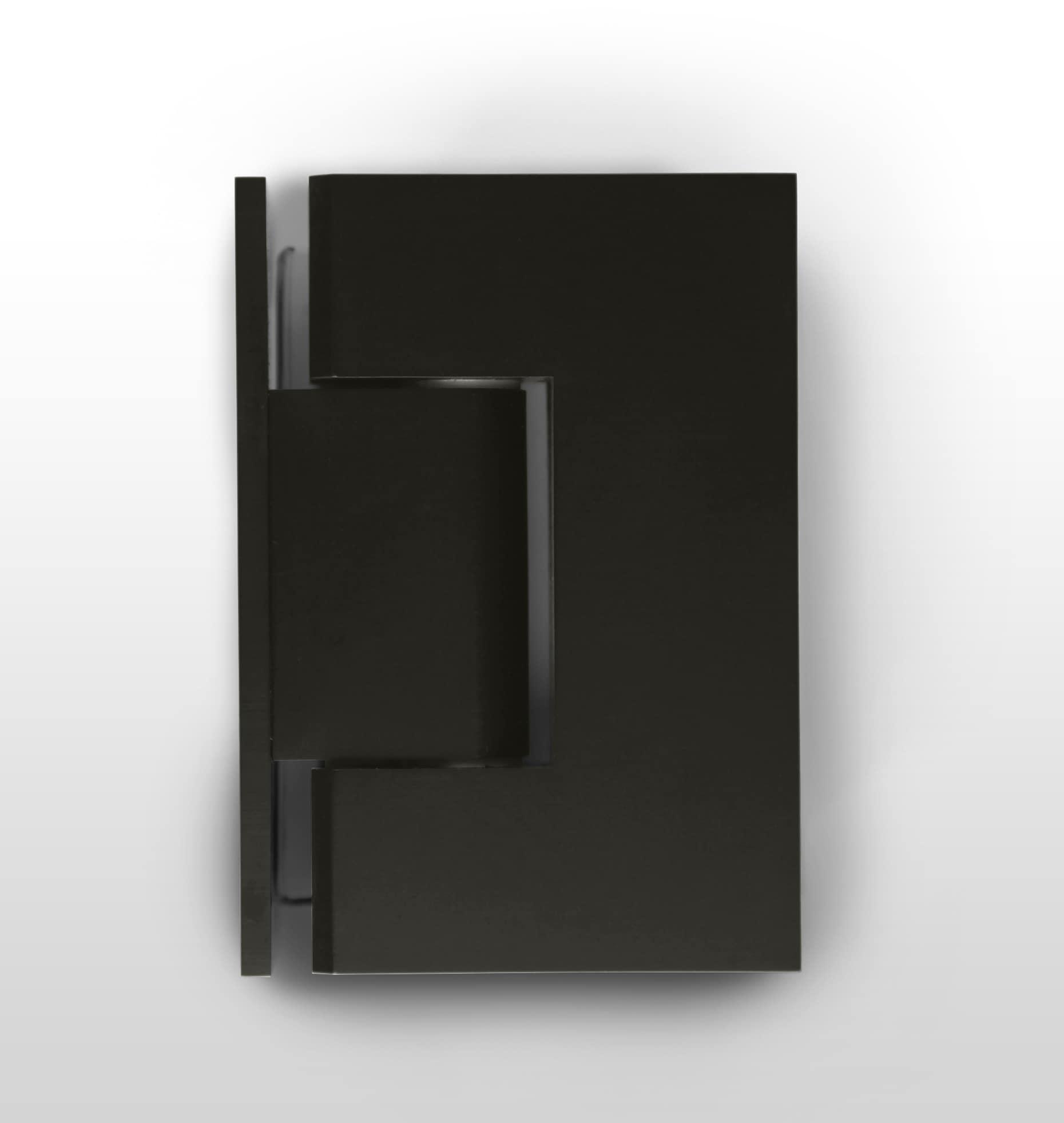58 in. x 78 in. Fully Frameless Wall Hinge Shower Door