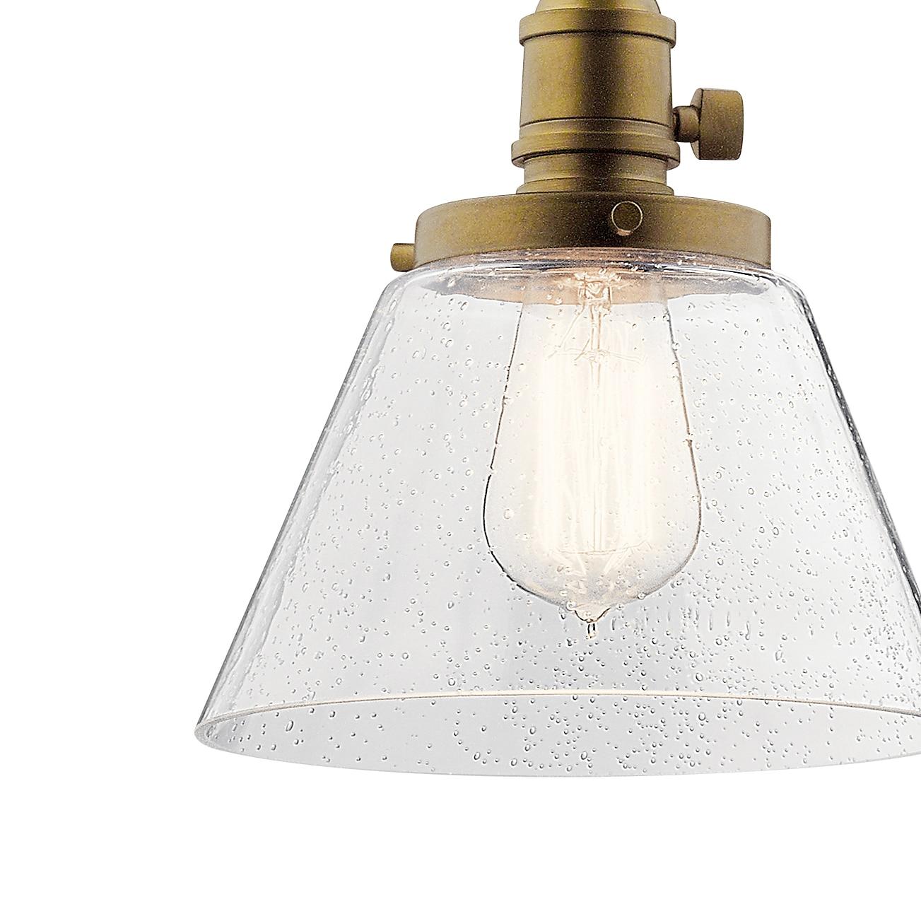 Kichler Lighting Avery 1 - Light Pendant in  Natural Brass