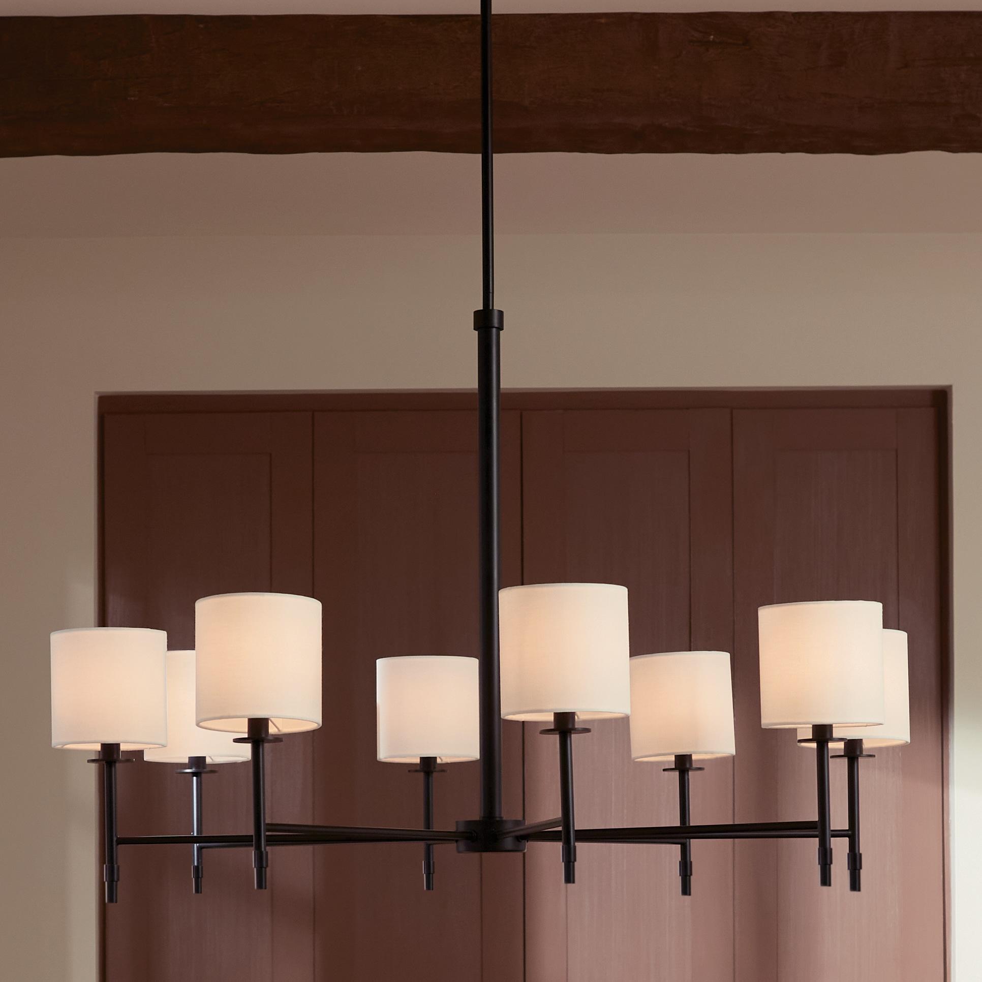 Kichler Lighting Ali 8 - Light Chandelier in  Black