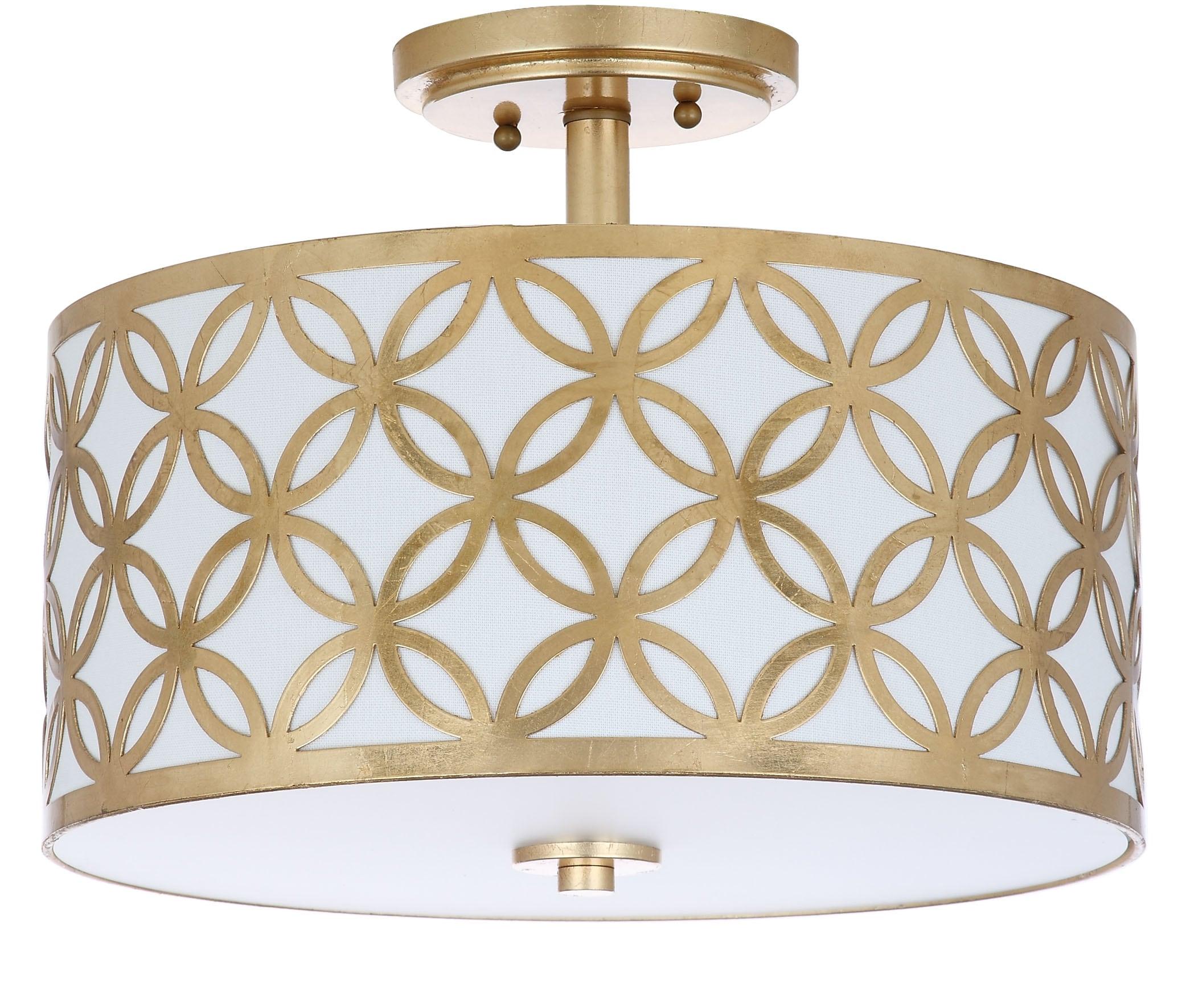 Cecily Flush Mount - FLU4003 - Gold - Safavieh
