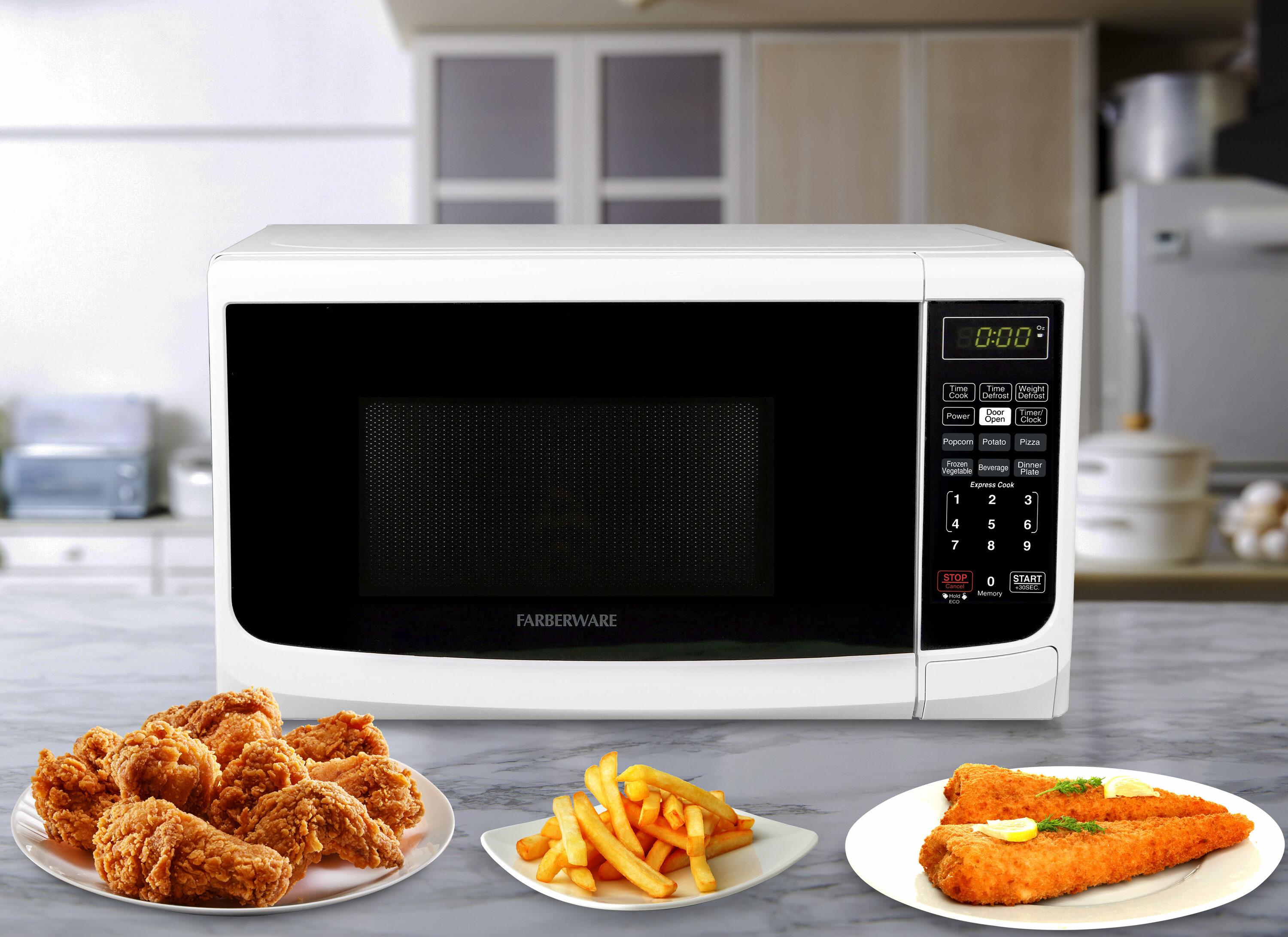 Farberware Farberware Countertop Microwave .7 Cu. Ft. 700-Watt Compact Microwave Oven FMO07ABTWHA
